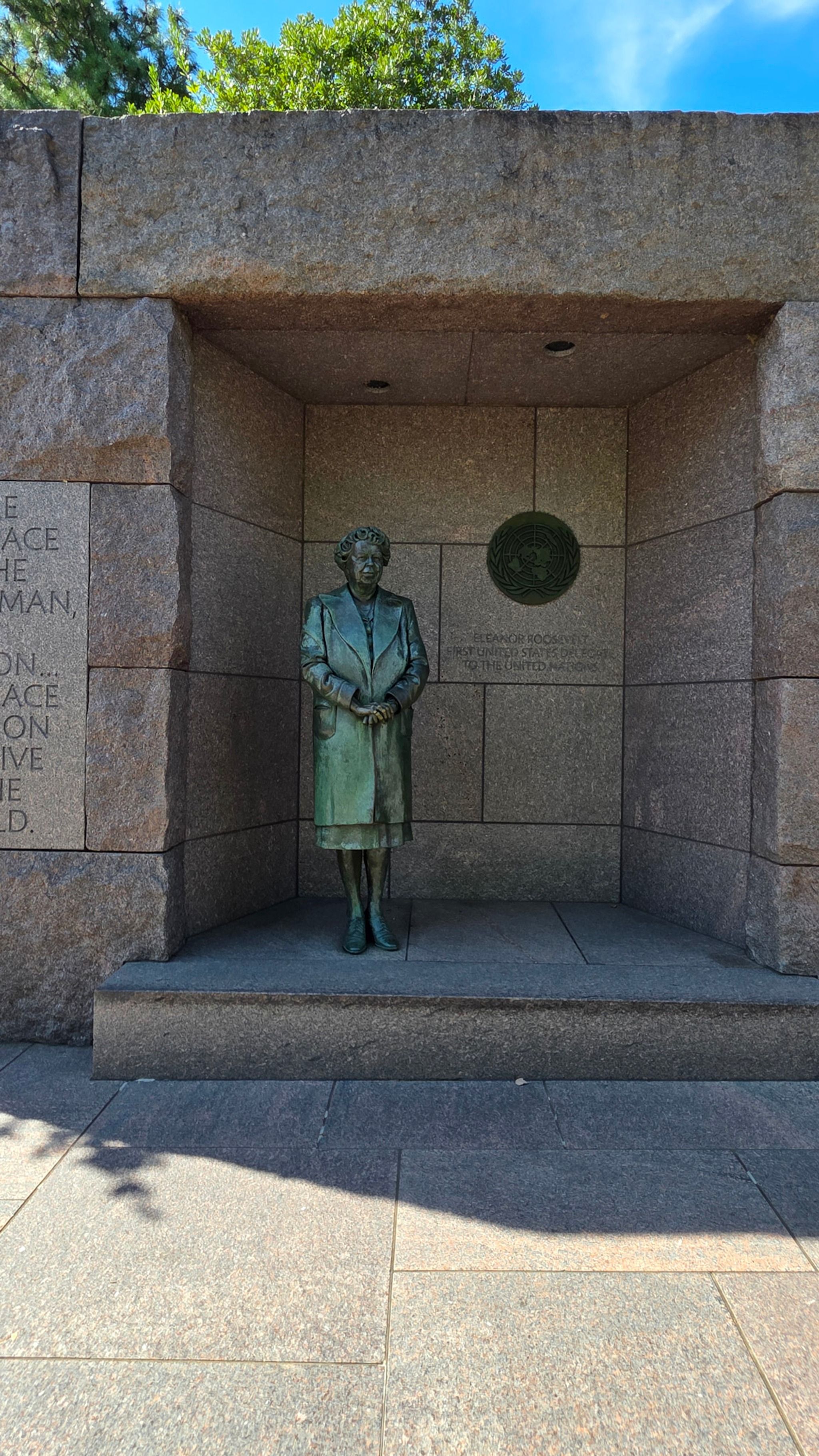 Eleanor Roosevelt Statue