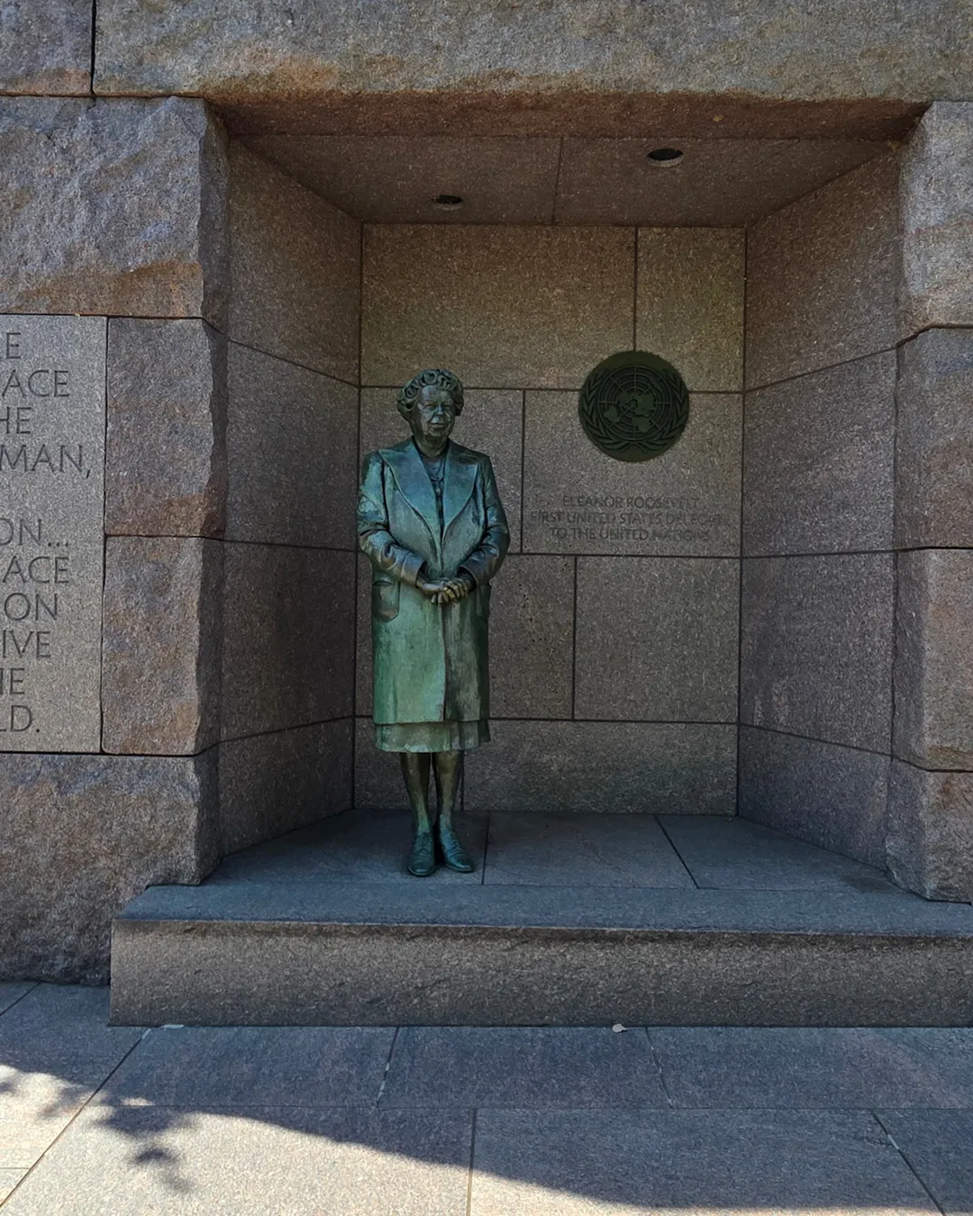 Eleanor Roosevelt Statue