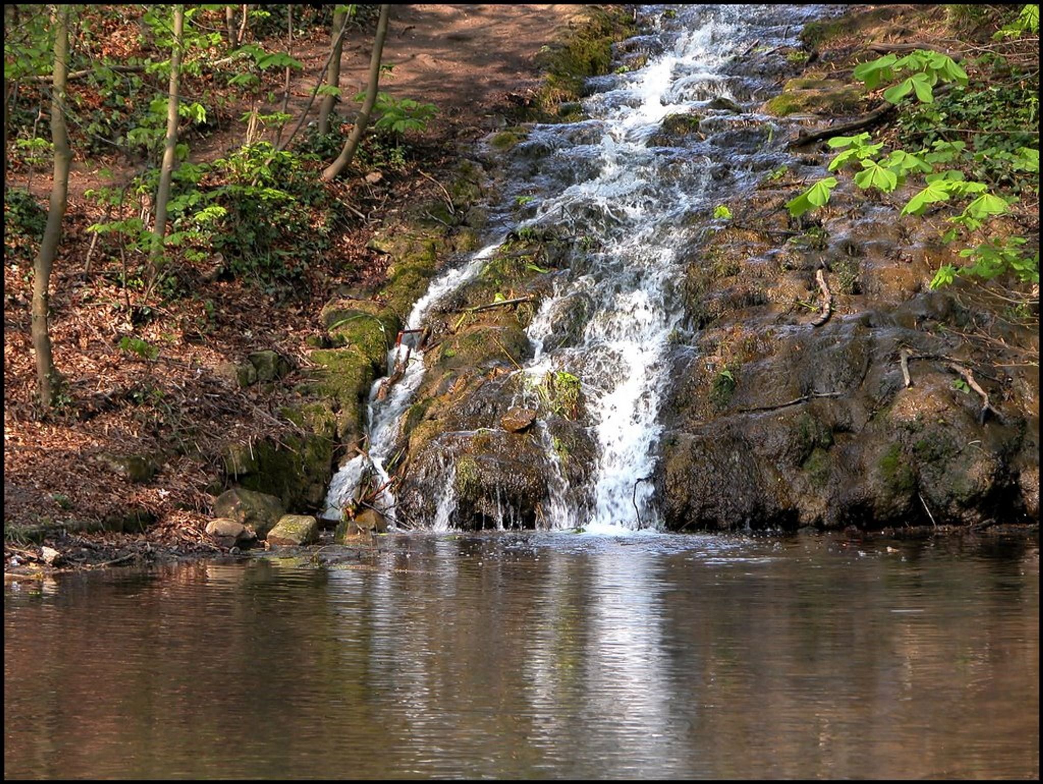 Waterfall walk from Himley to Baggeridge
