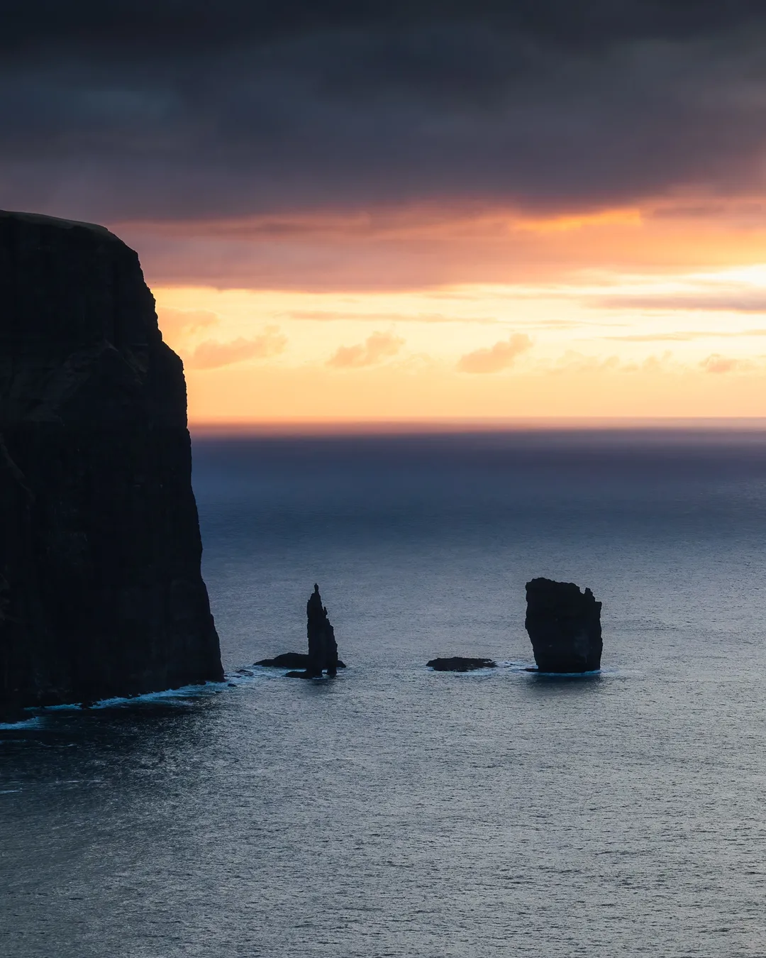 Risin & Kellingin Sea Stacks