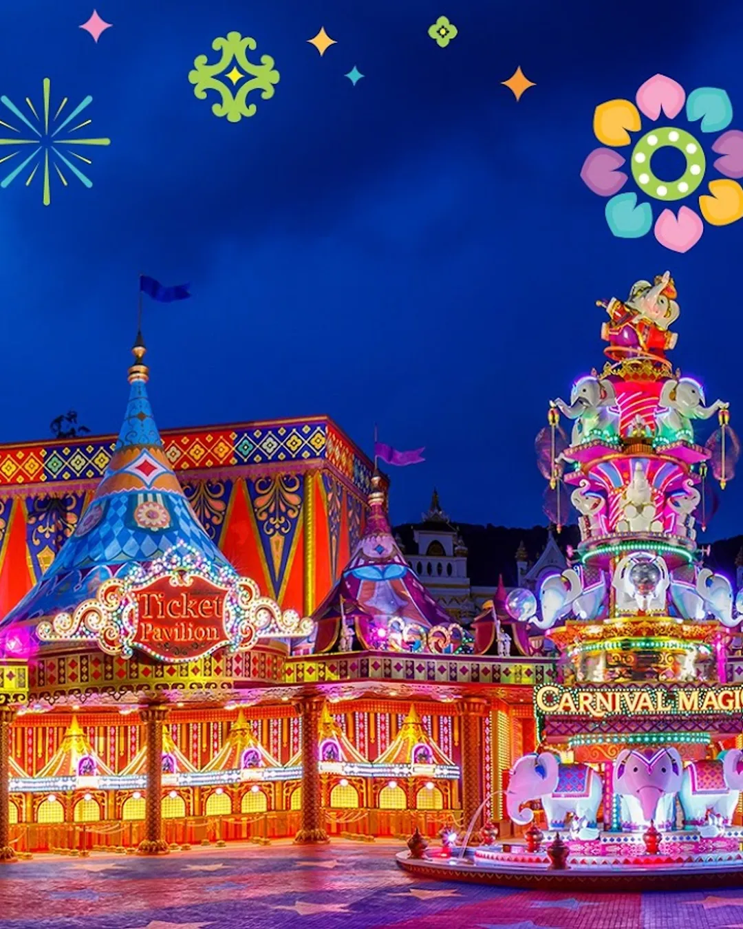 Carnival Magic Entry Ticket With Buffet Dinner