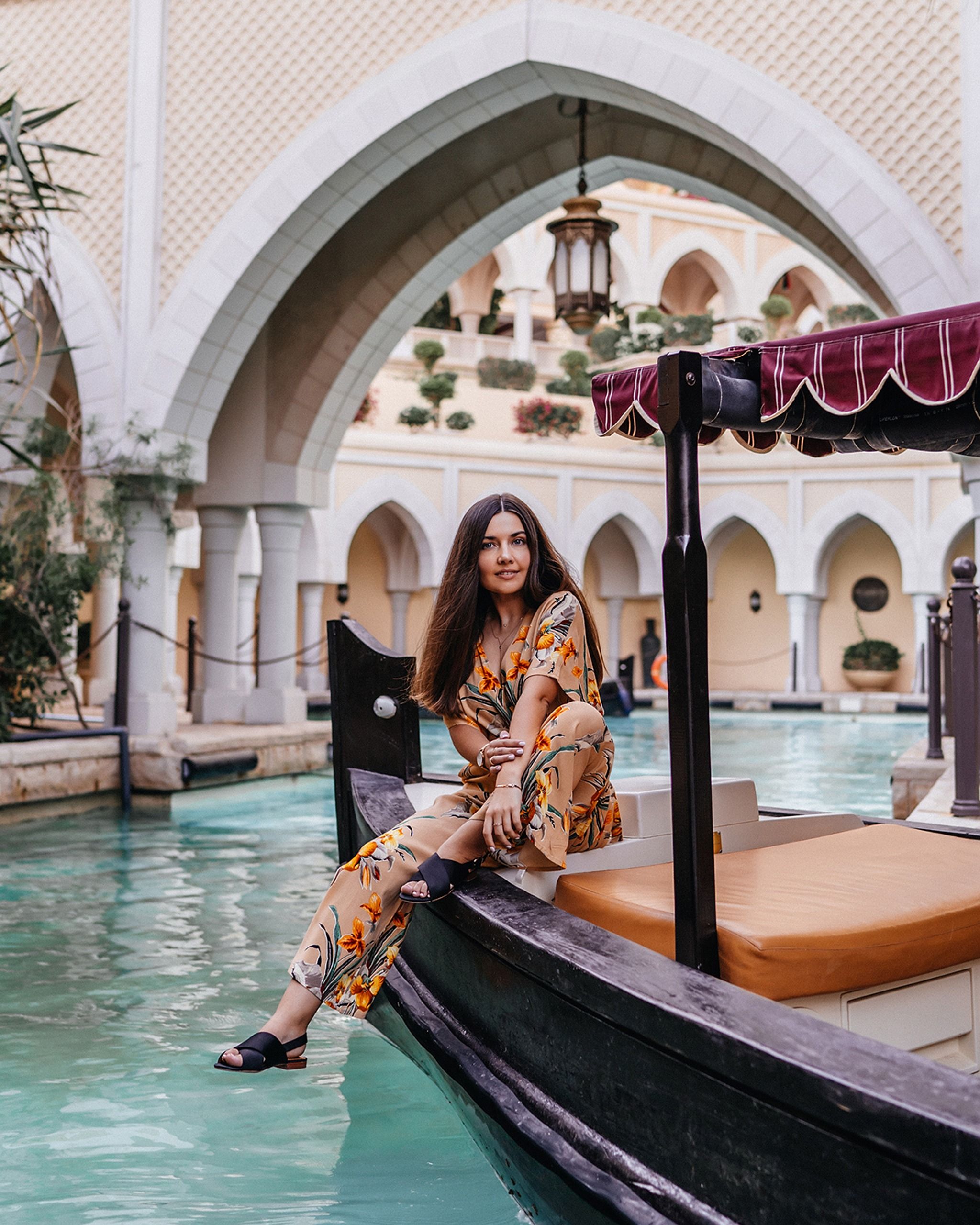 Boat Ride at Souk Qaryat Al Beri