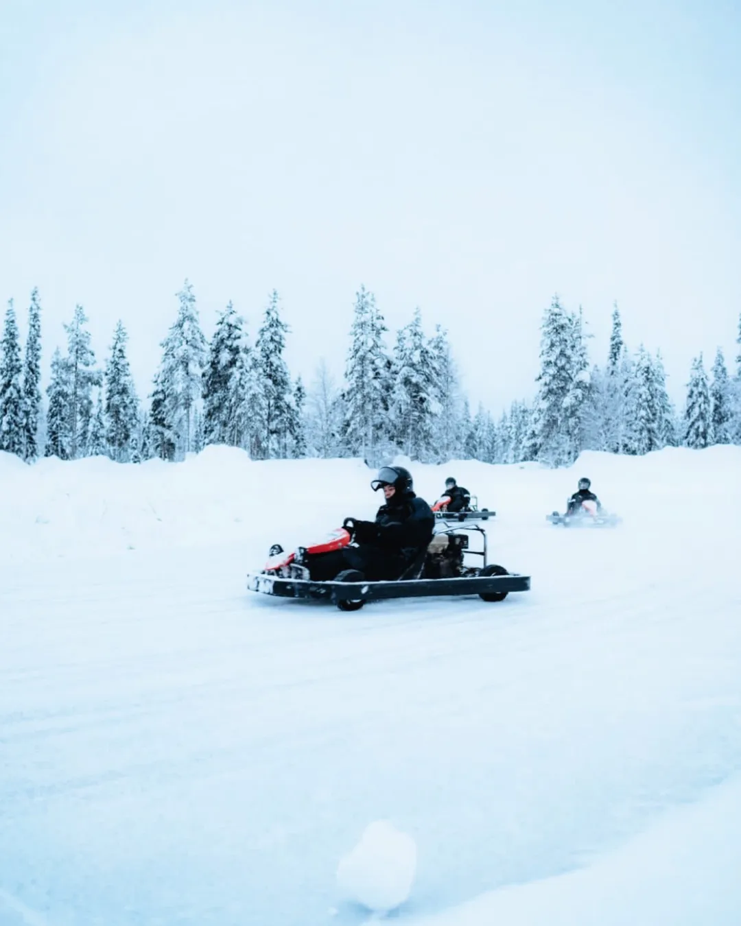 Icekarting Levi