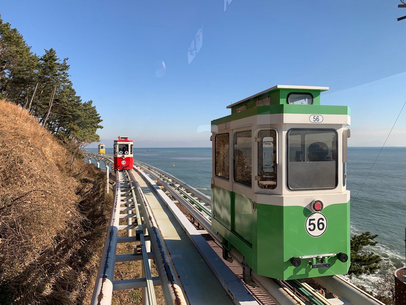 Haeundae Blueline Park - Cheongsapo Station