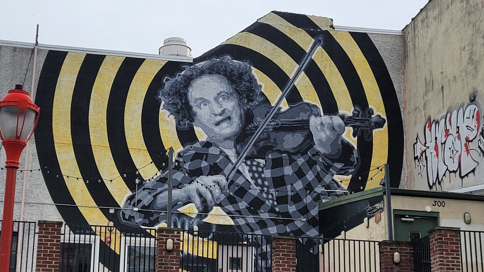 Larry Fine Mural
