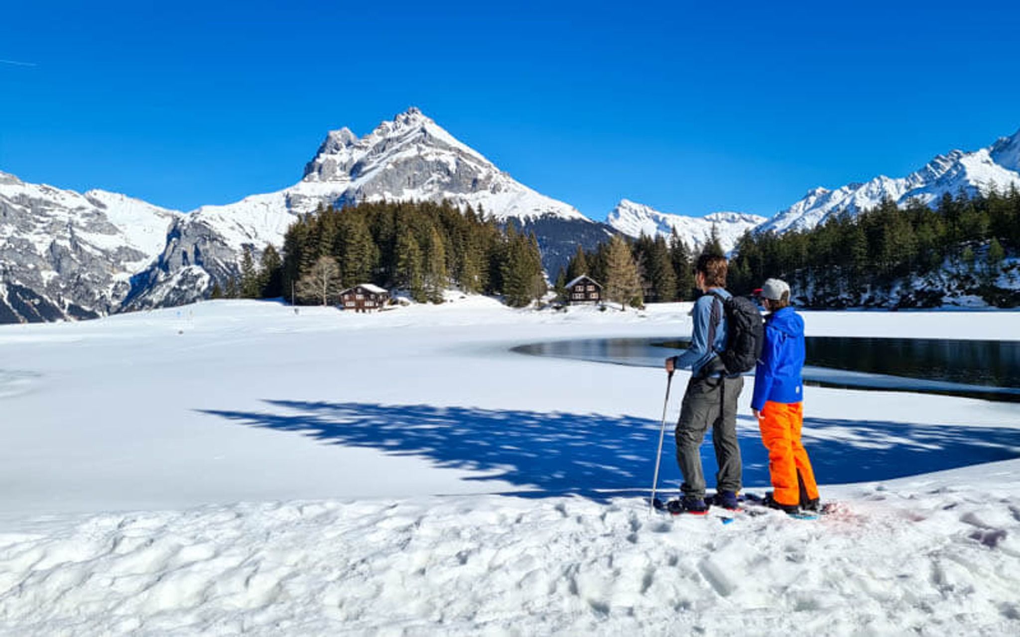 Arnisee Snowshoe Trail