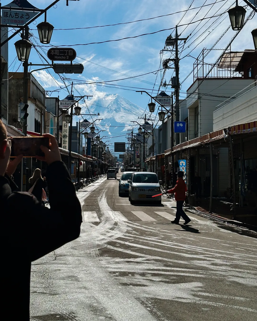 Honcho Street (Mt Fuji View)