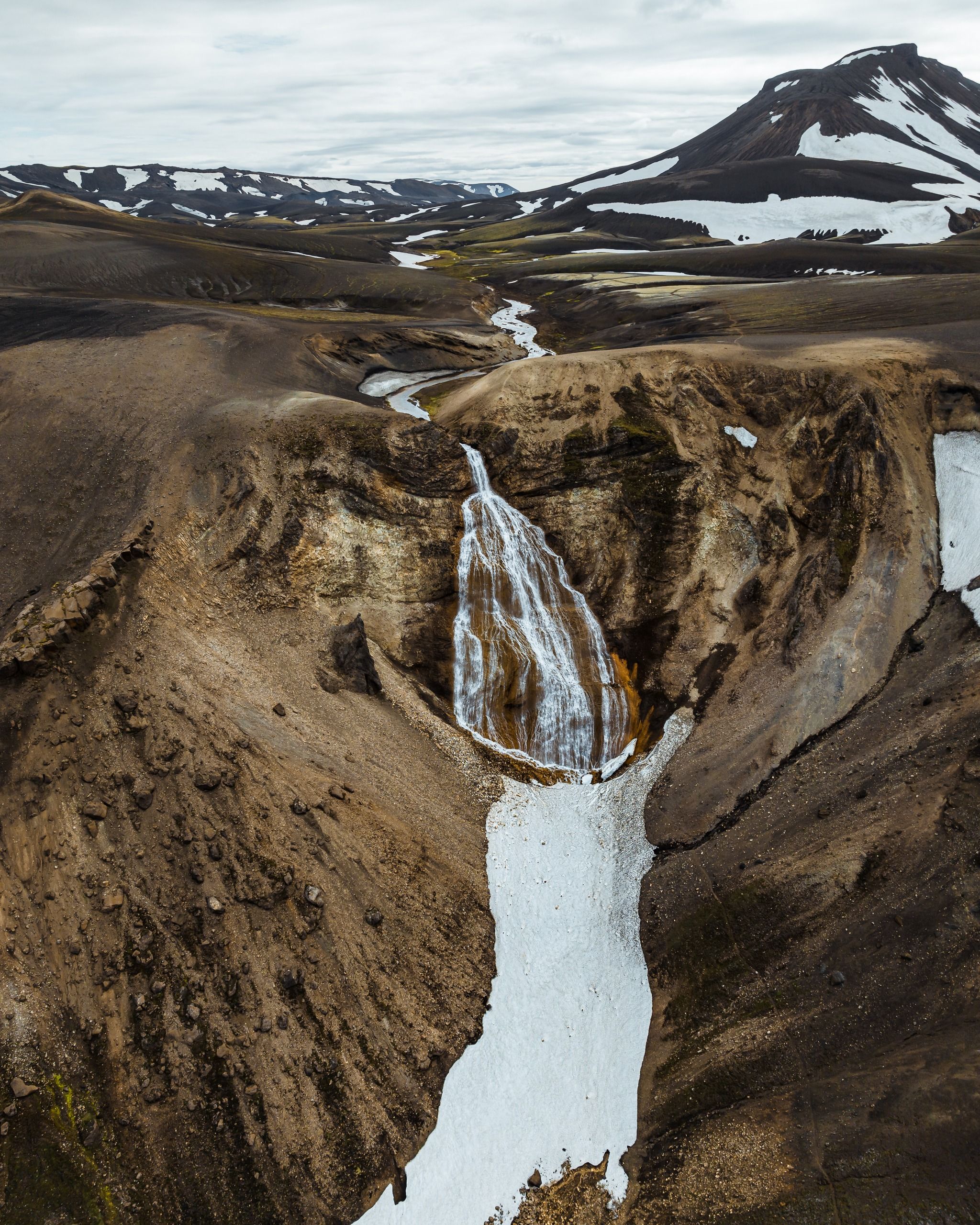 Raudufossar Waterfall