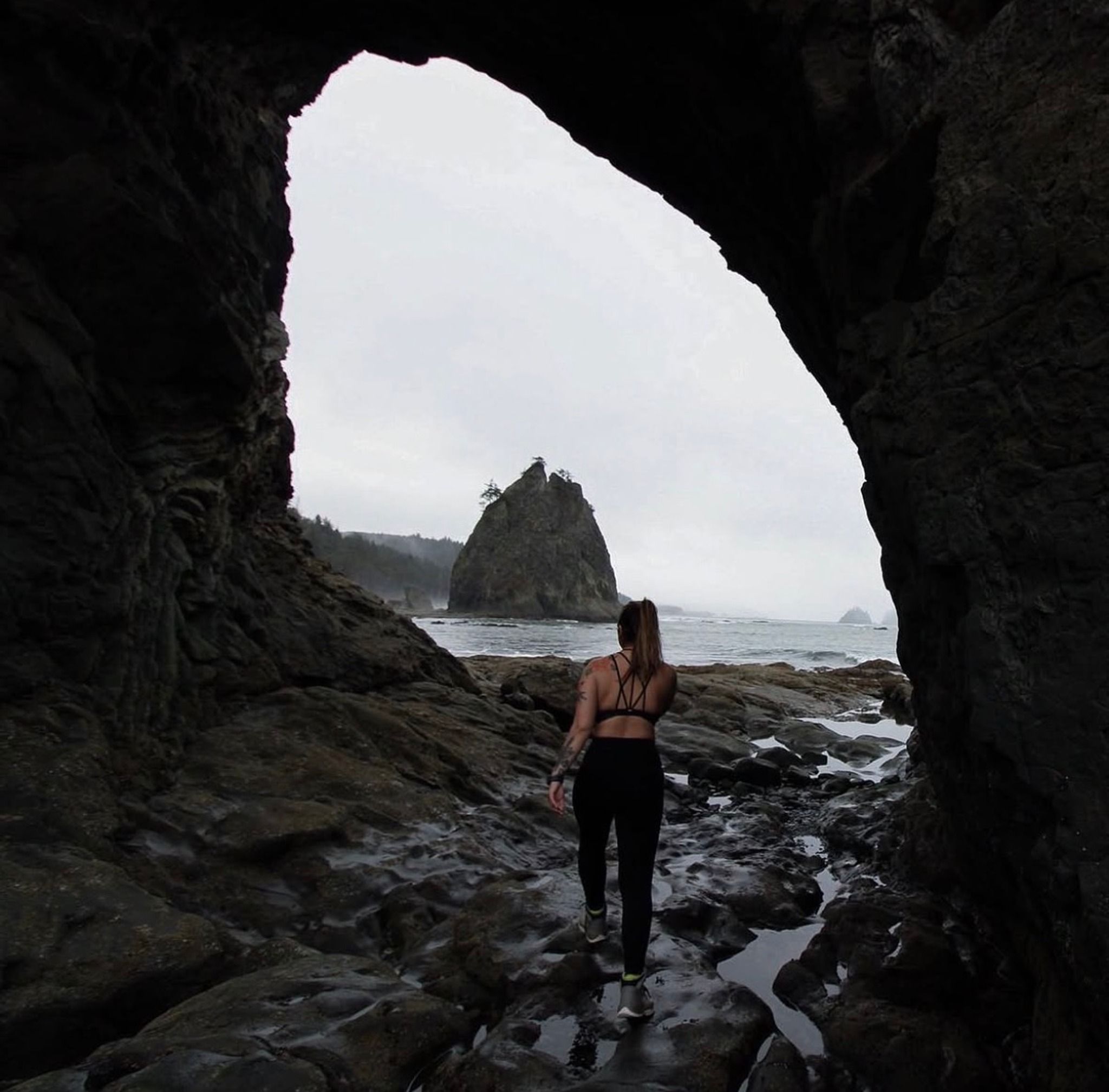 Hole-In-The-Wall at Rialto Beach