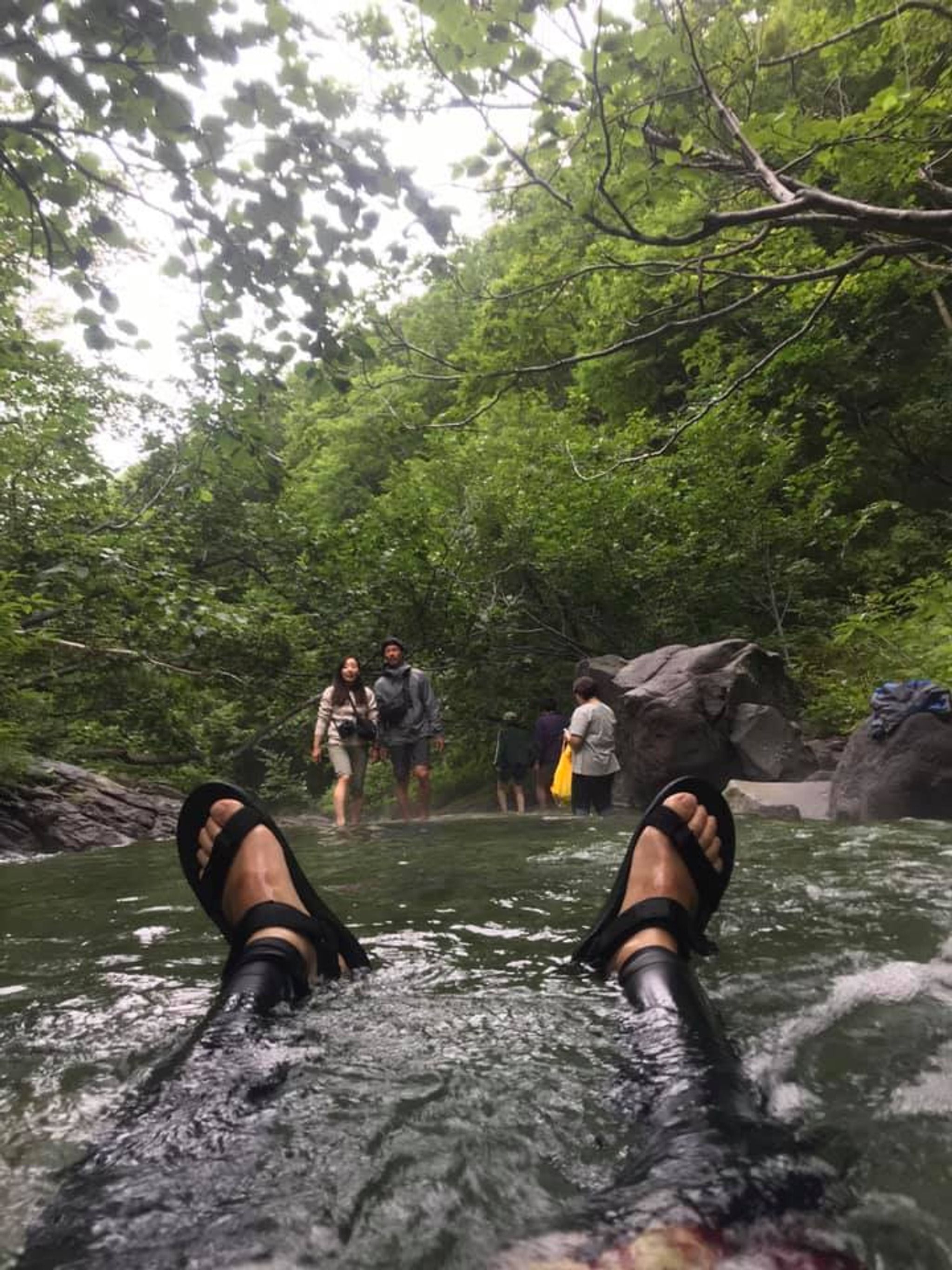 Kamuiwakka yunotaki Hot Falls