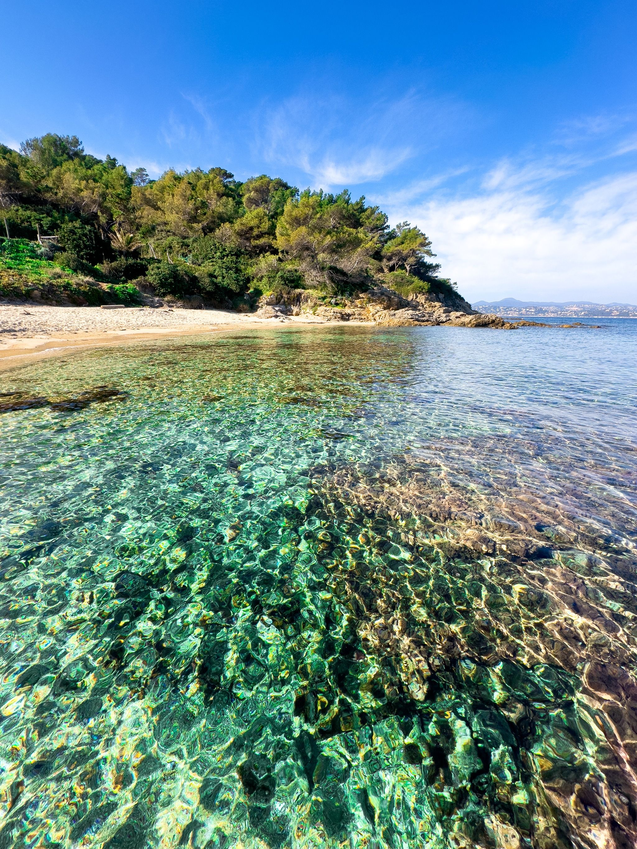 Sentier du littoral à Saint-Tropez