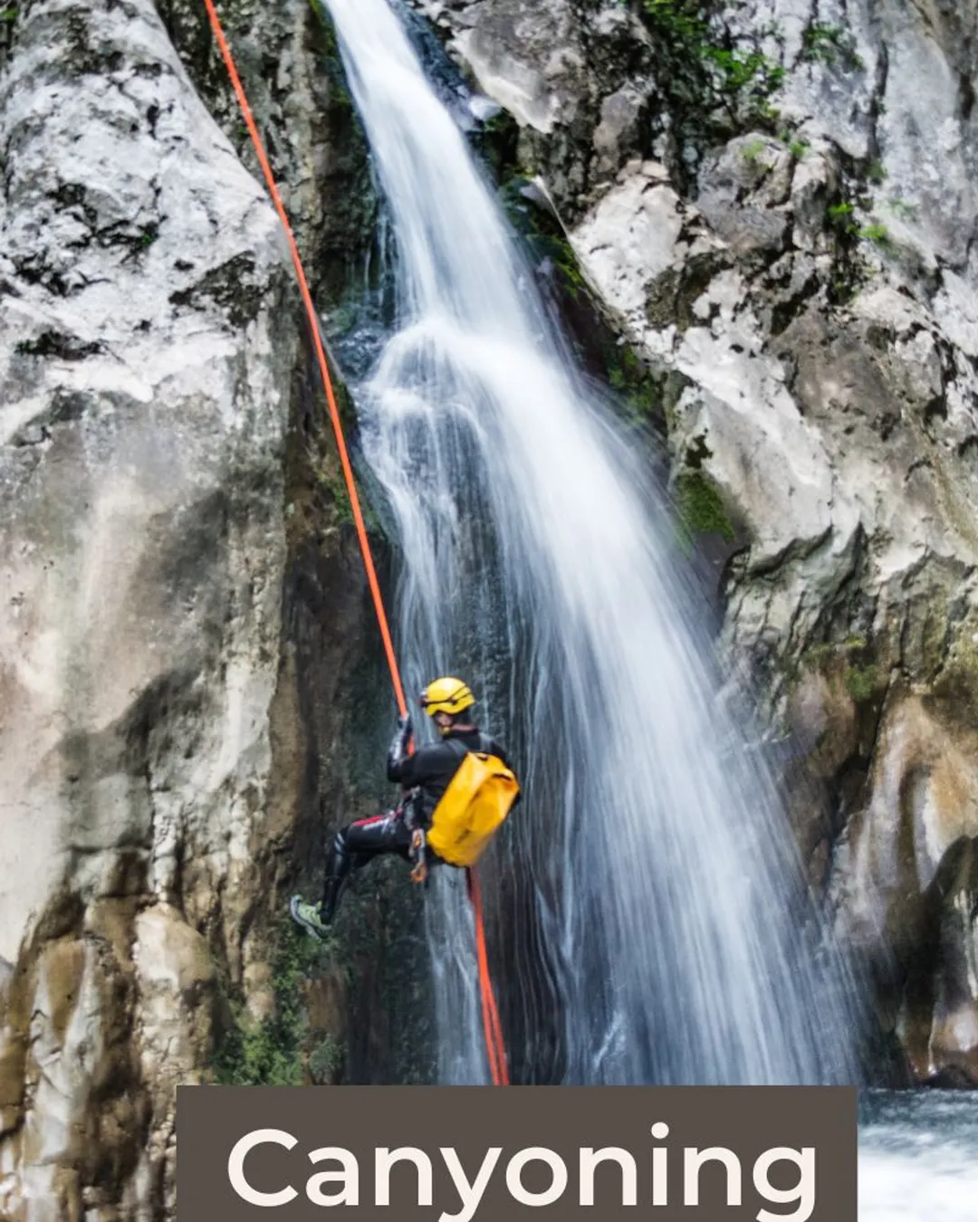 Canyoning in the Soča Valley