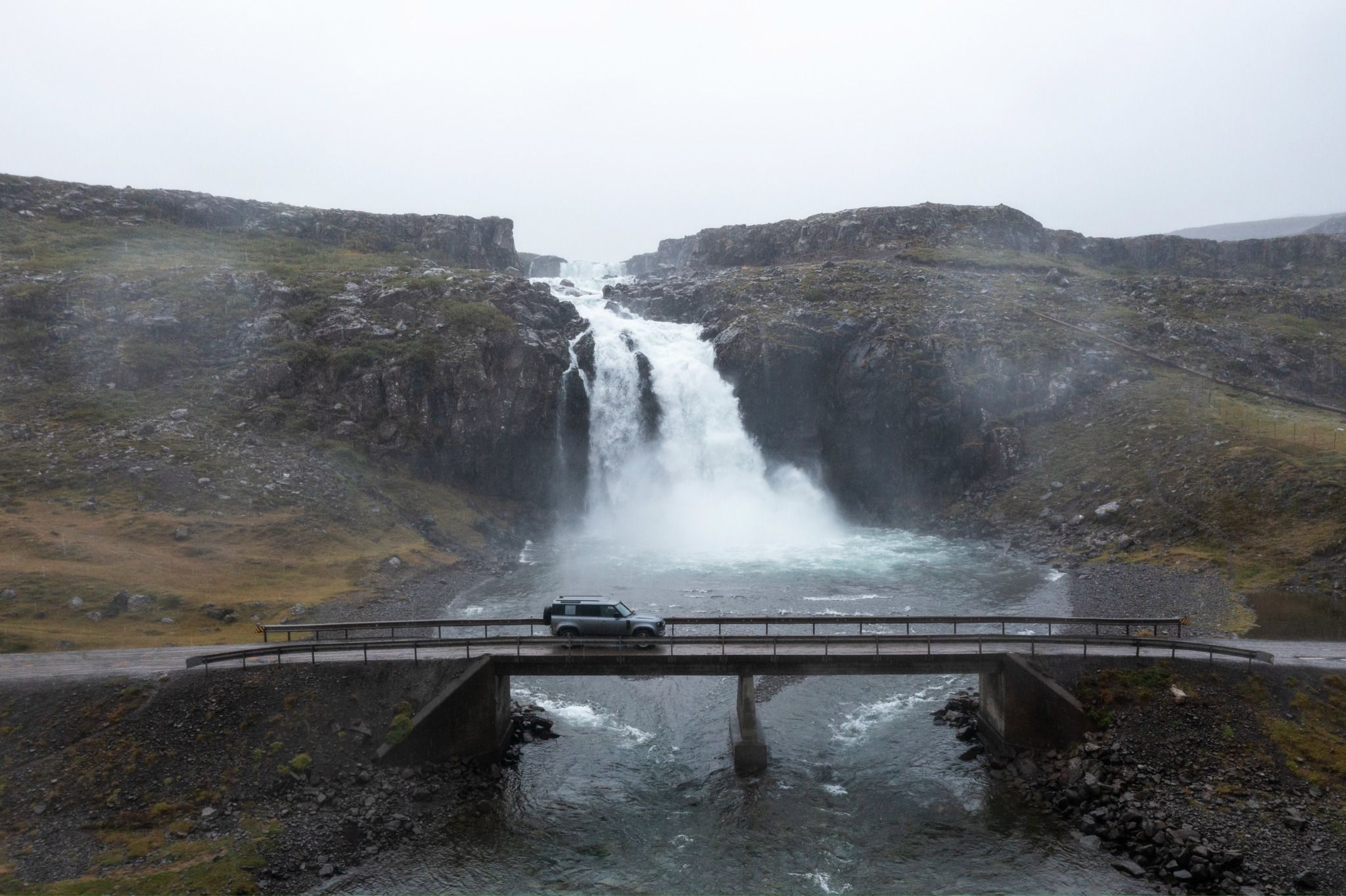 Fossfjörður Waterfall