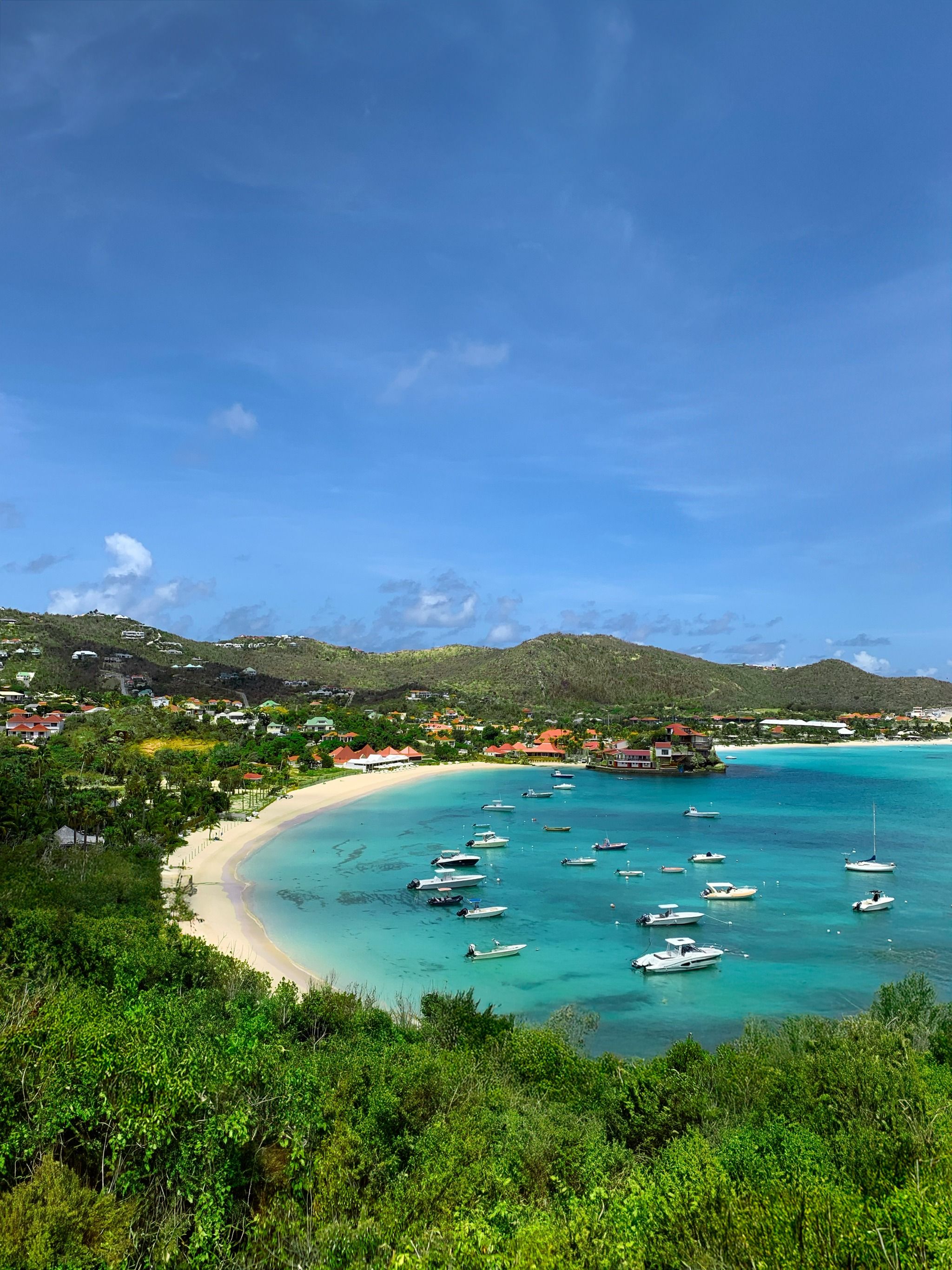 View of St. Jean Bay – from Coupe Gorge