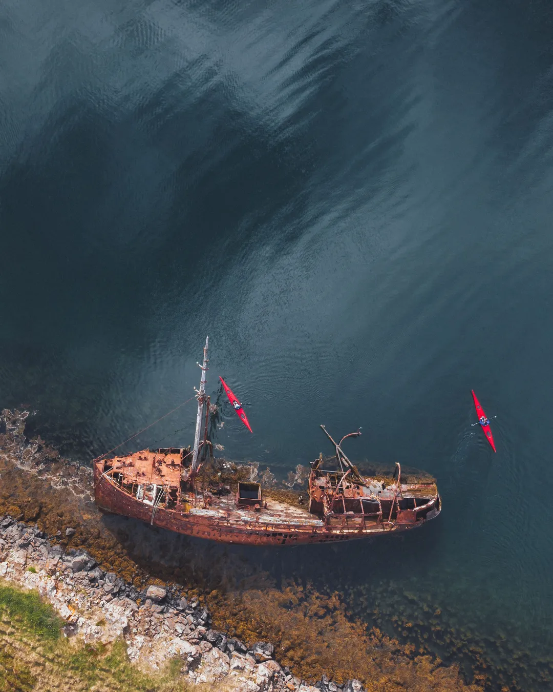 Stykkisholmur Shipwreck / Kontiki Kayak Tours