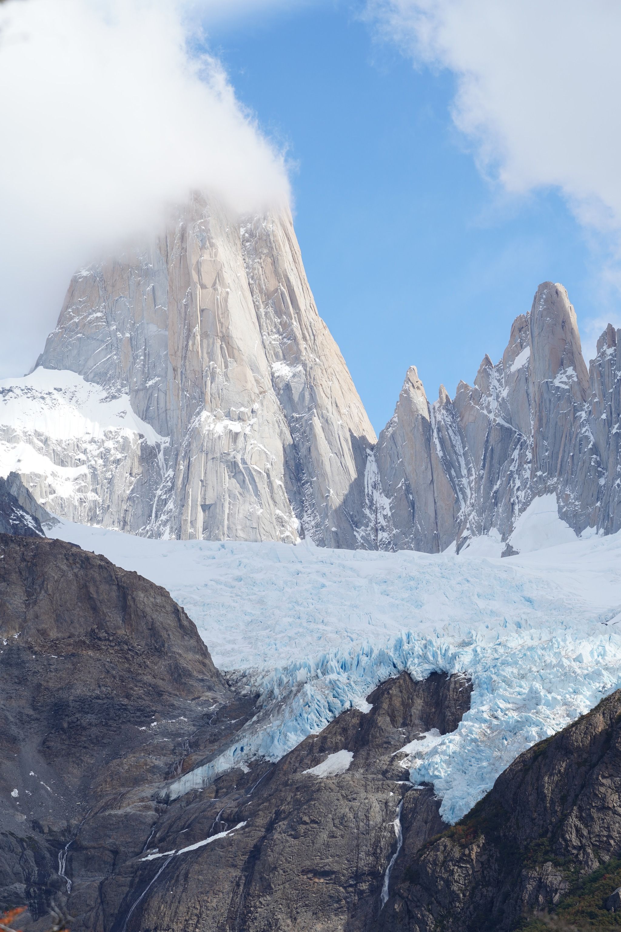 Mirador del Glaciar Piedras blancas
