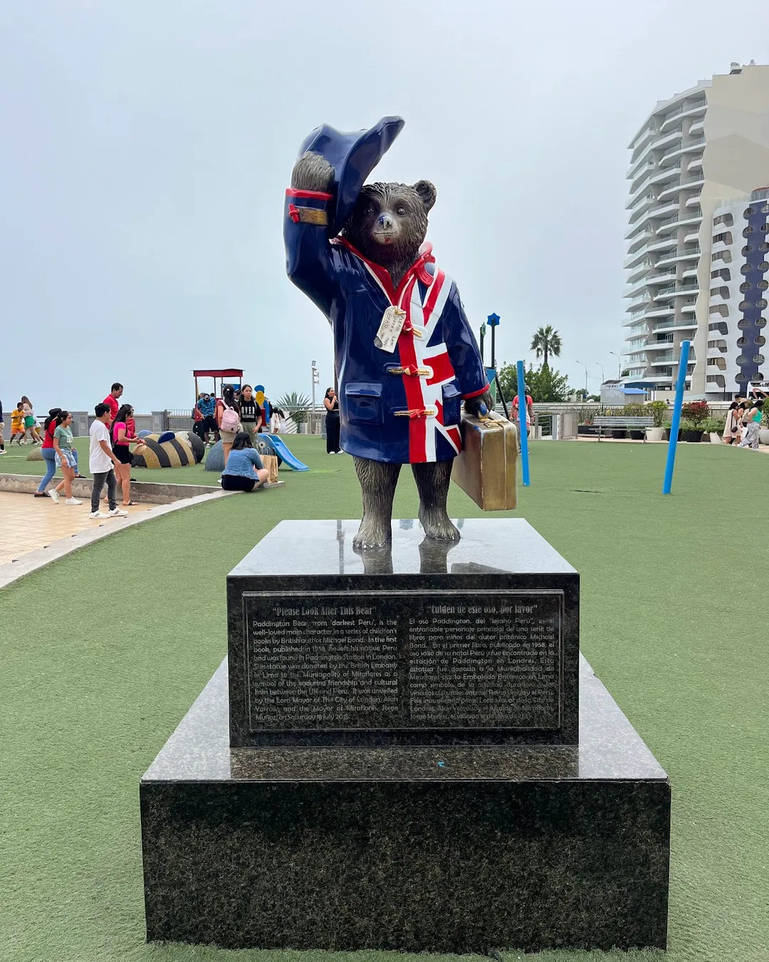 Paddington Bear Statue