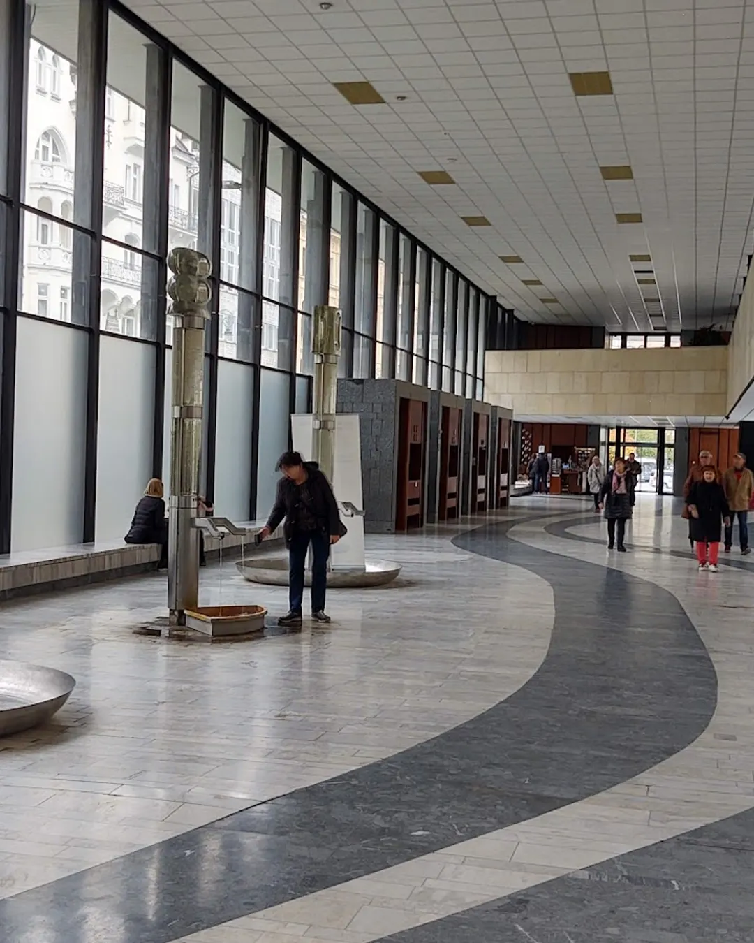 Hot Spring Colonnade in Karlovy Vary