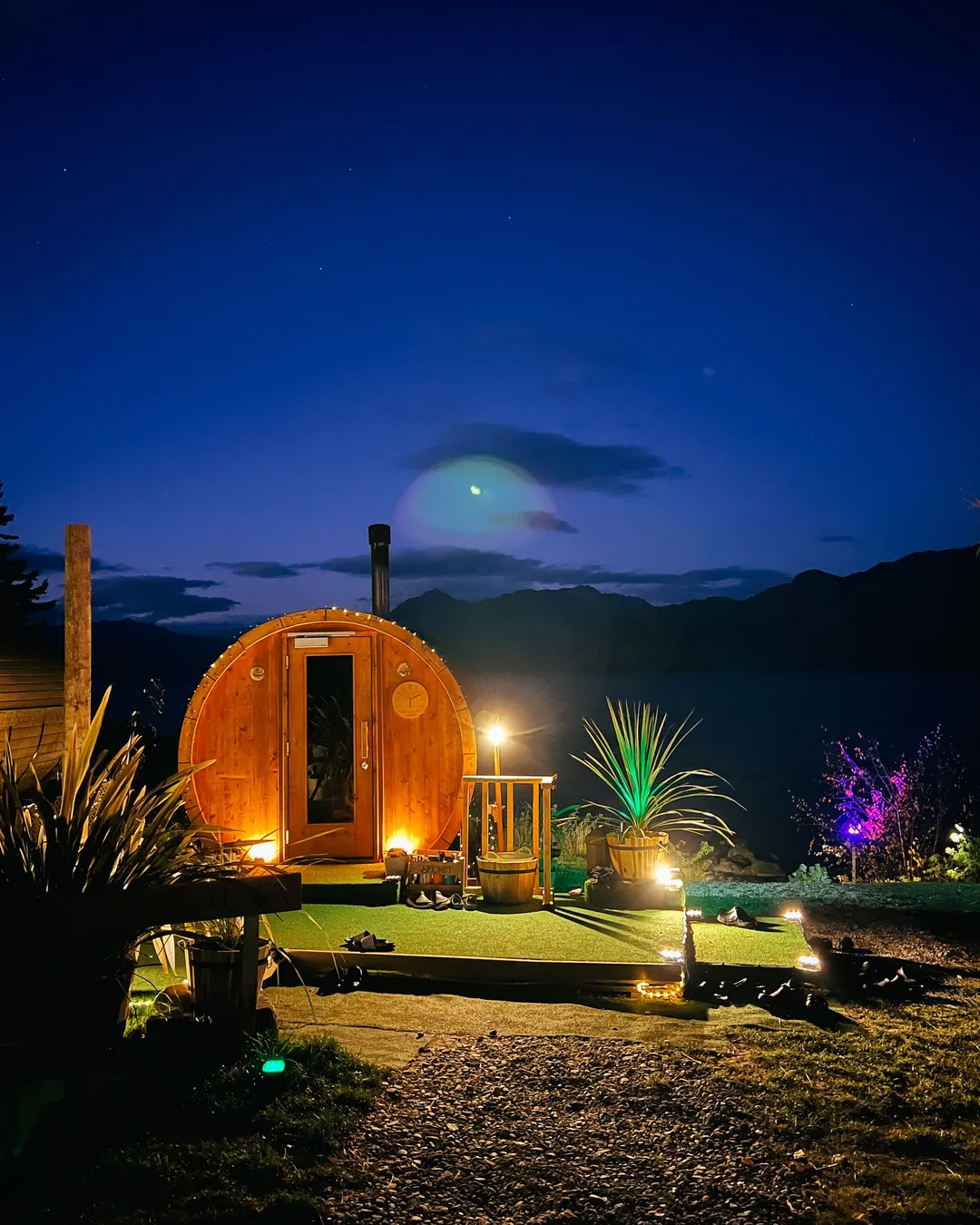 The Secret Sauna, Lake Hawea