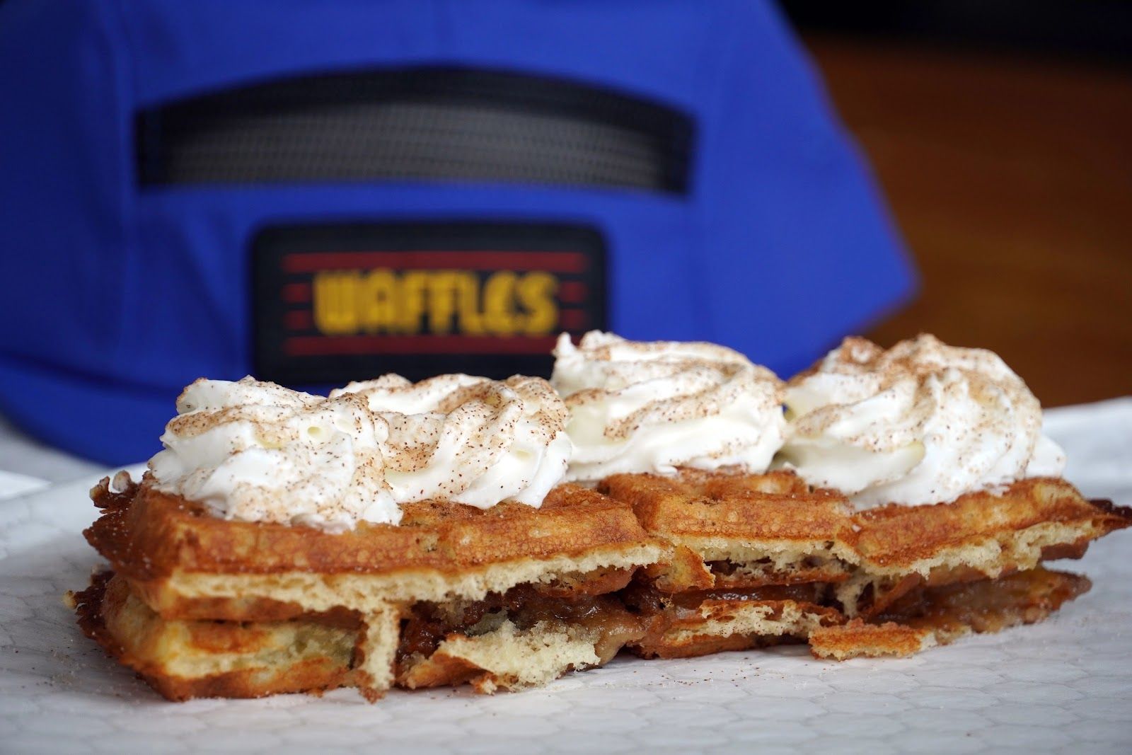 Corbet's Cabin Top of the World Waffles