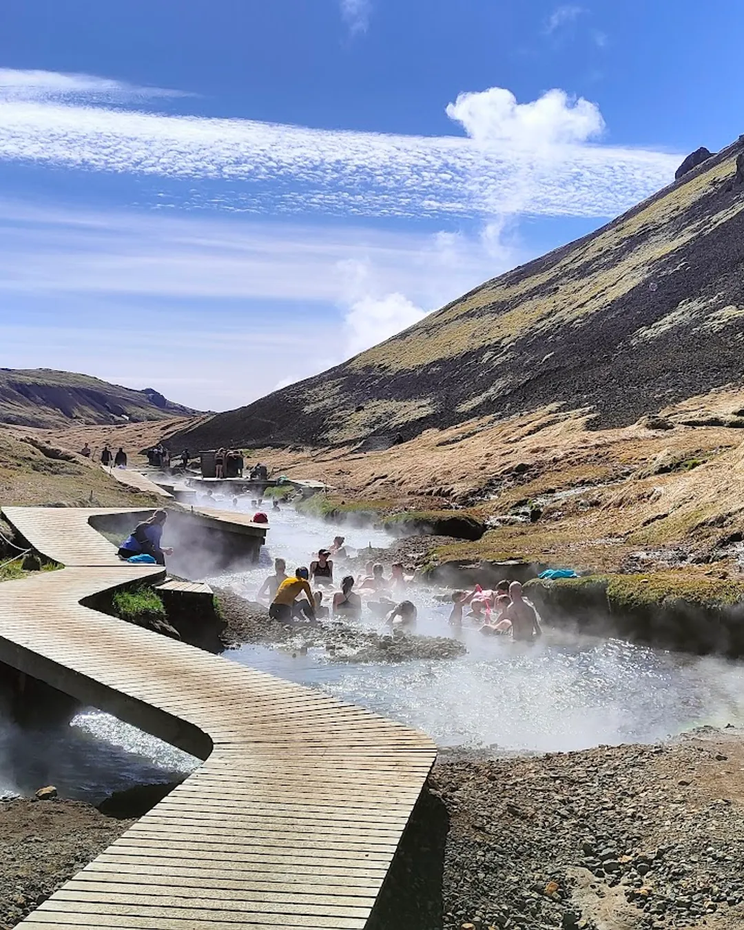 Reykjadalur Hot Spring Thermal River