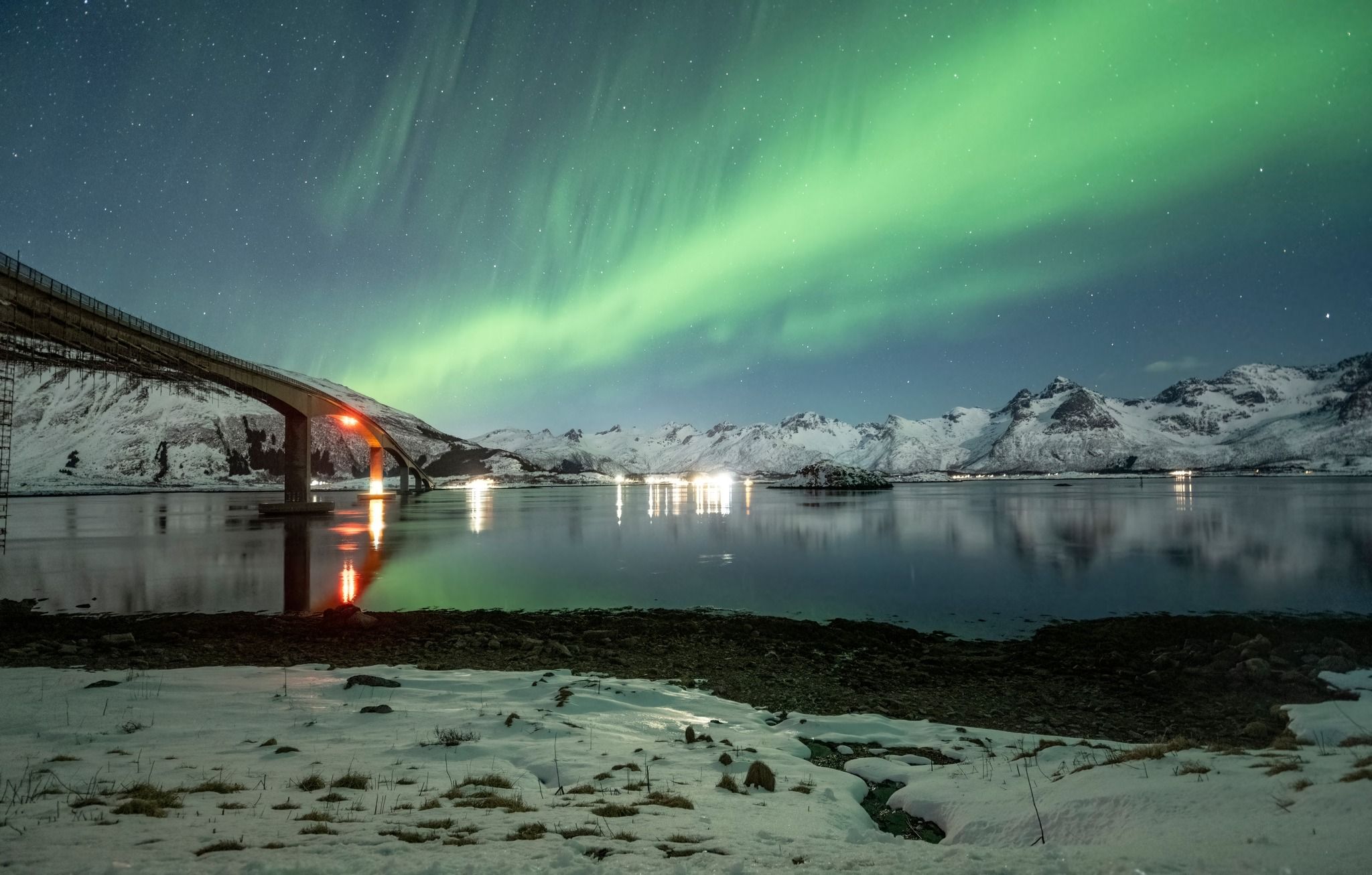 Gimsøya Bridge, special spot! 