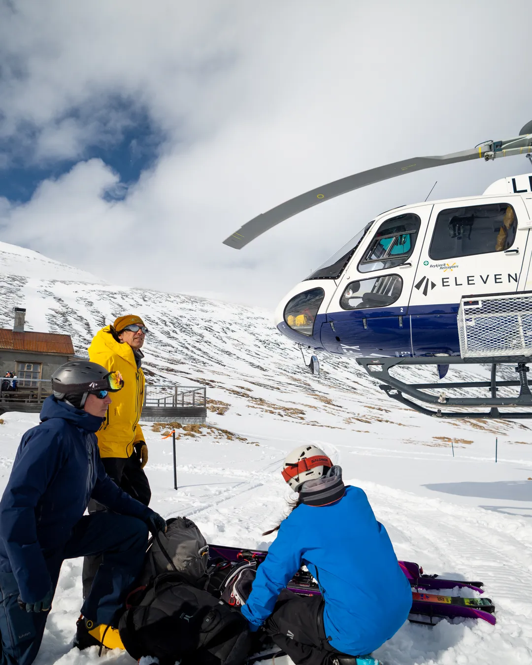 Eleven Deplar Farm Heli skiing