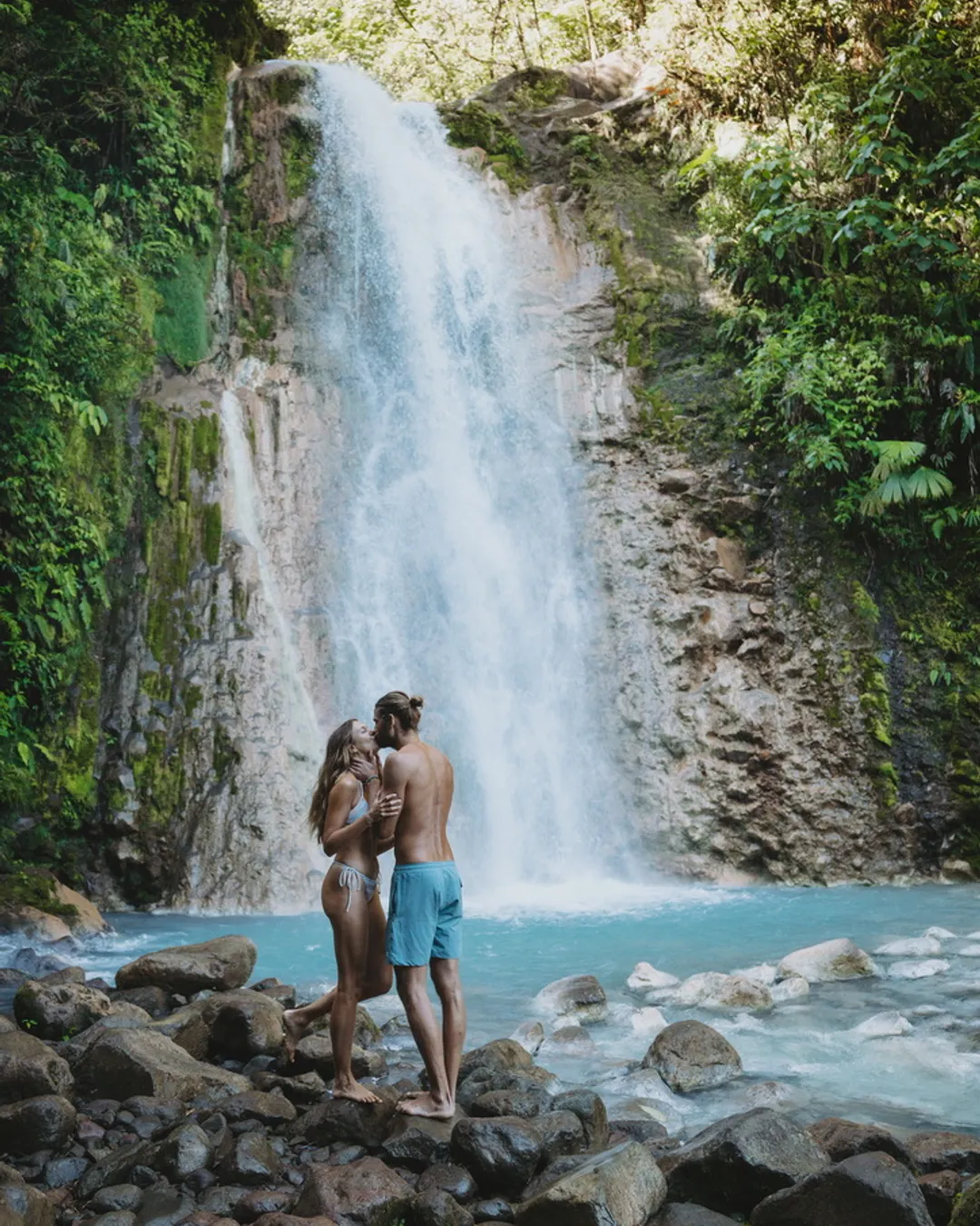 Blue Falls of Costa Rica