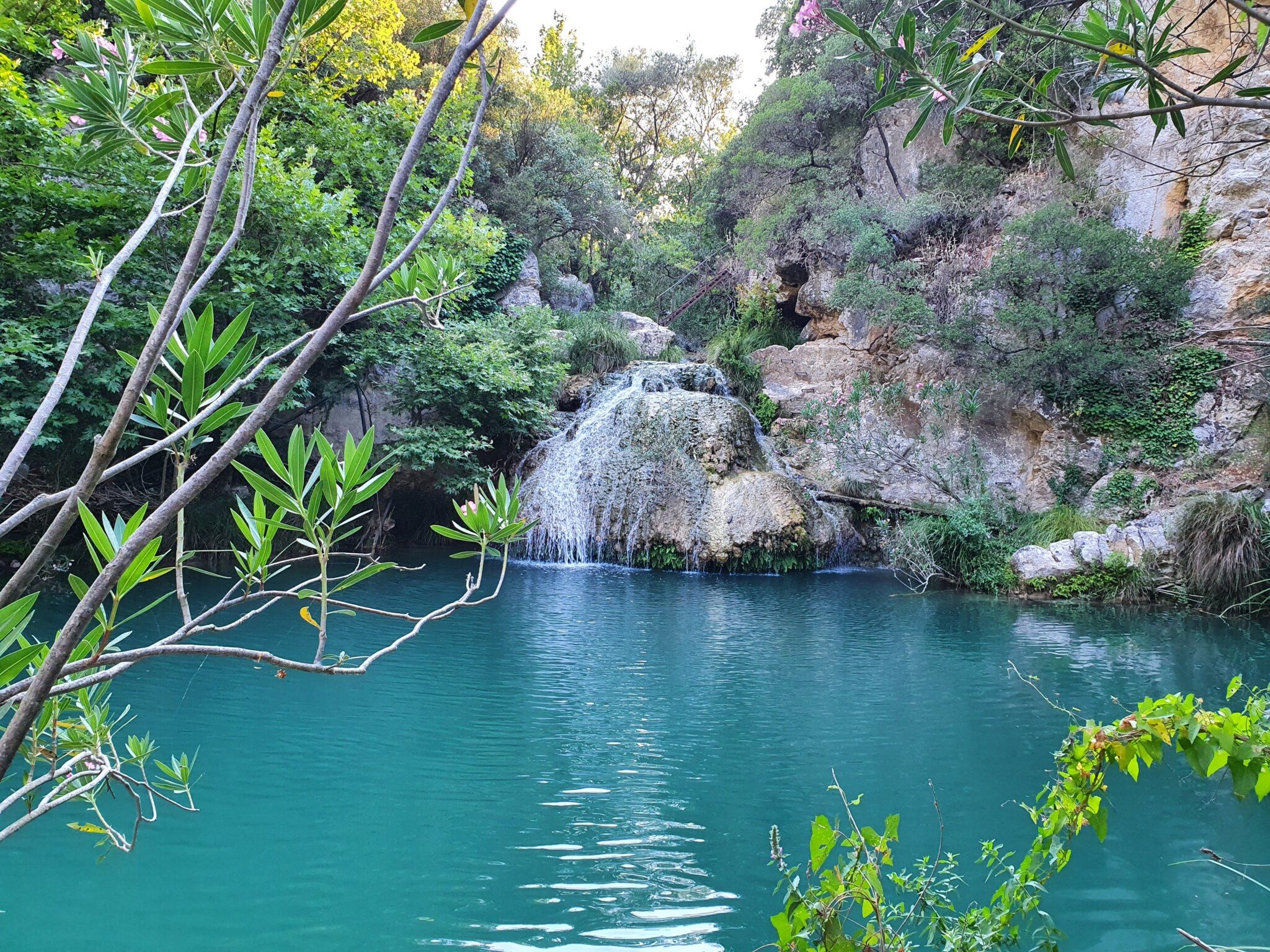 Polylimnio Waterfalls