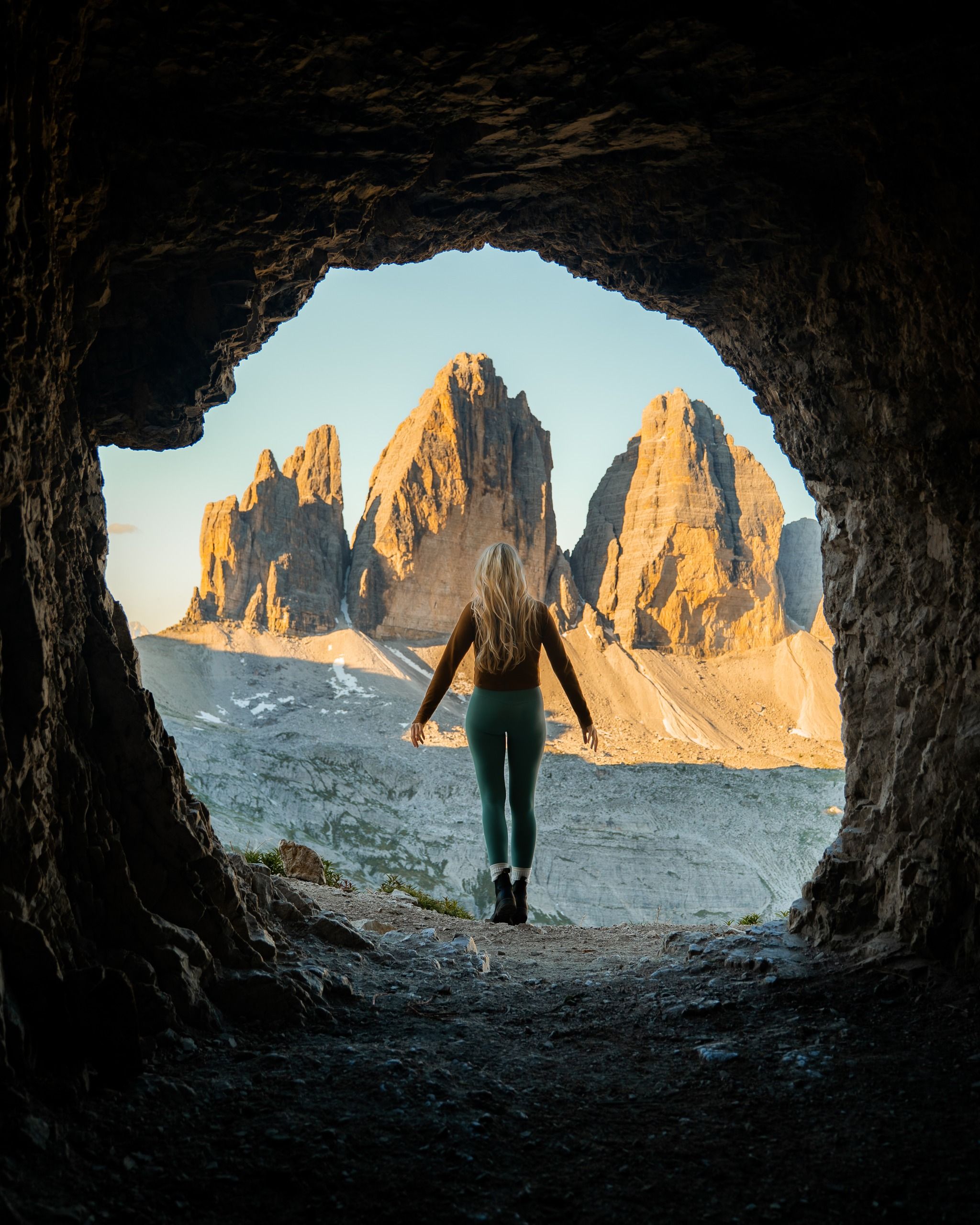 Tre Cime Caves