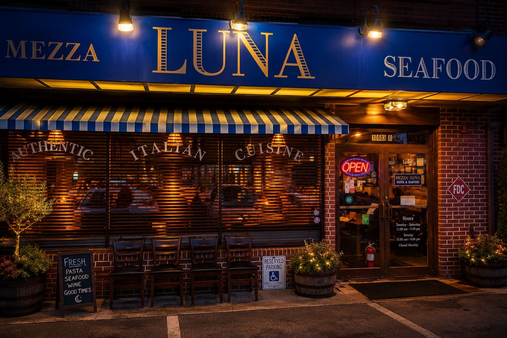 Mezza Luna Pasta and Seafood