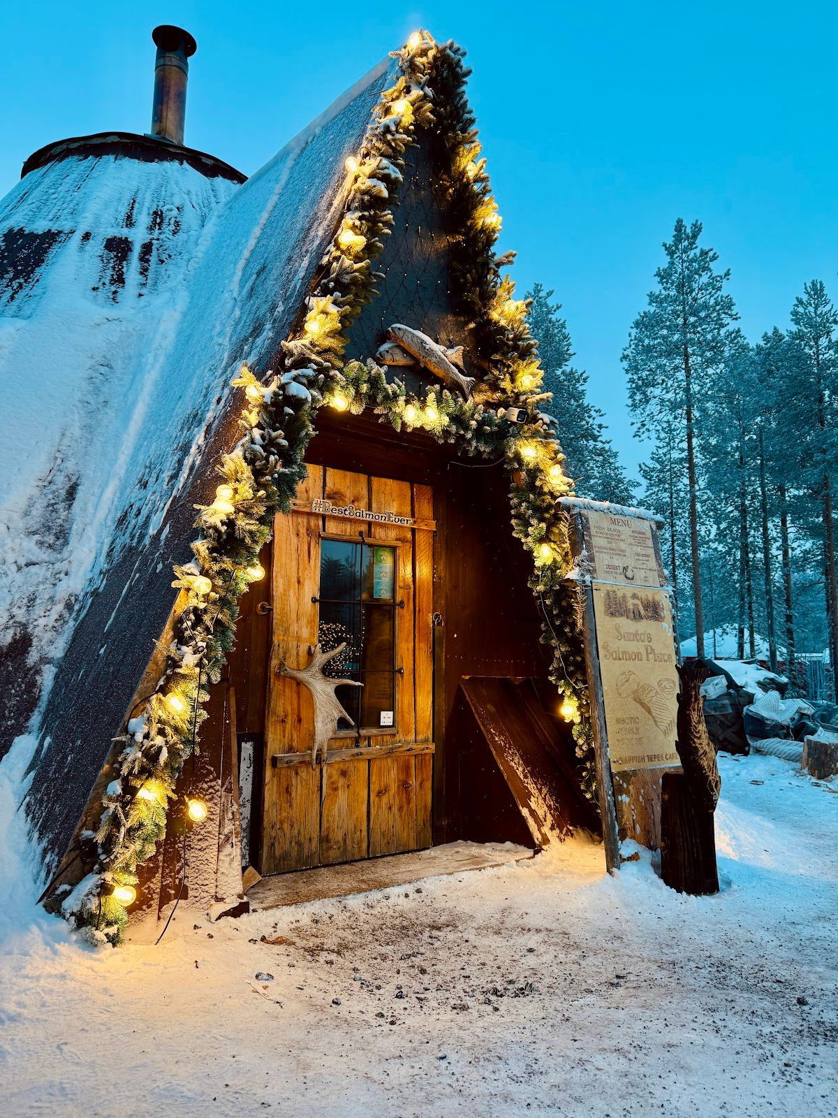 Santa's Salmon Place