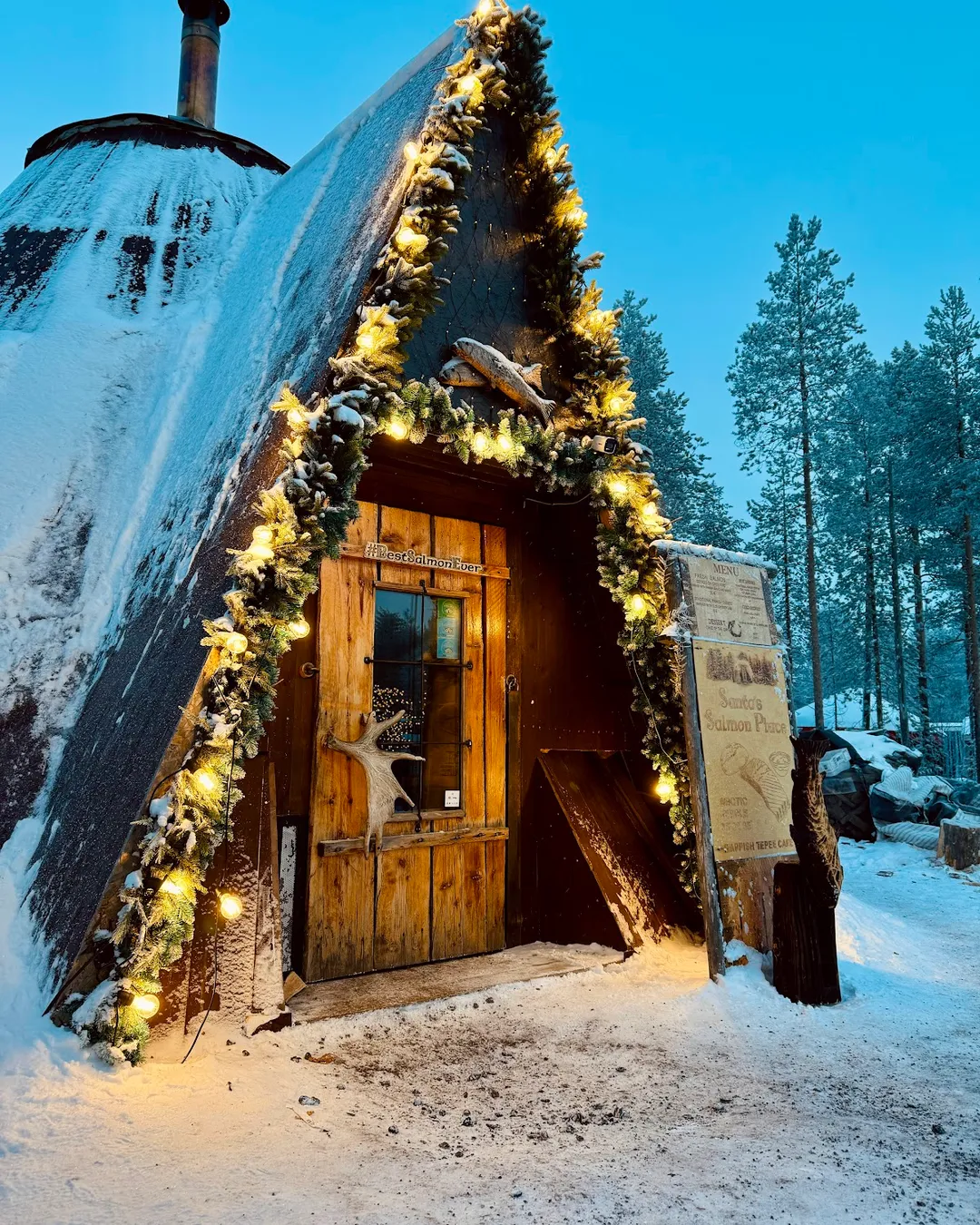 Santa's Salmon Place