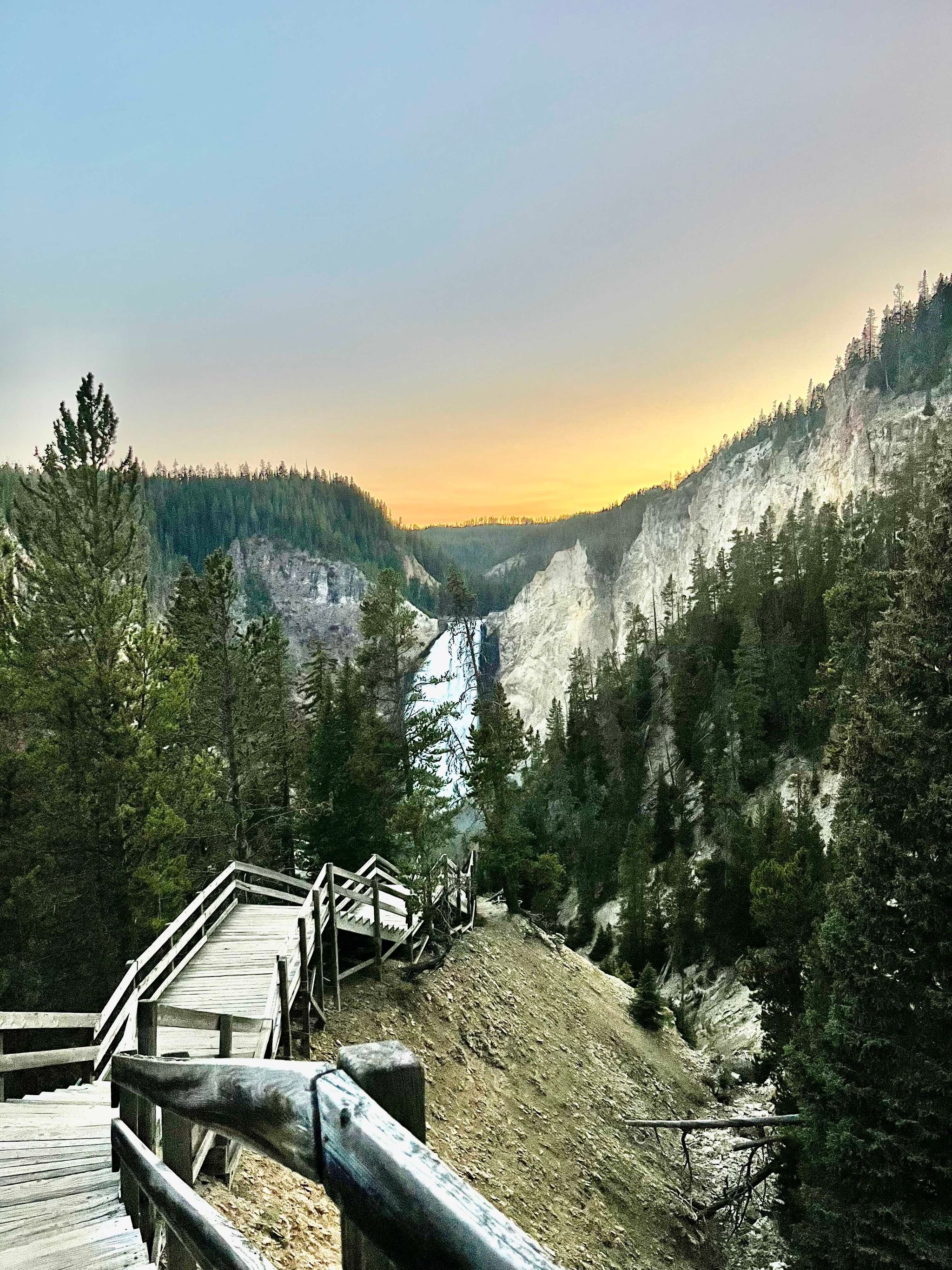 Lower Falls of the Yellowstone River