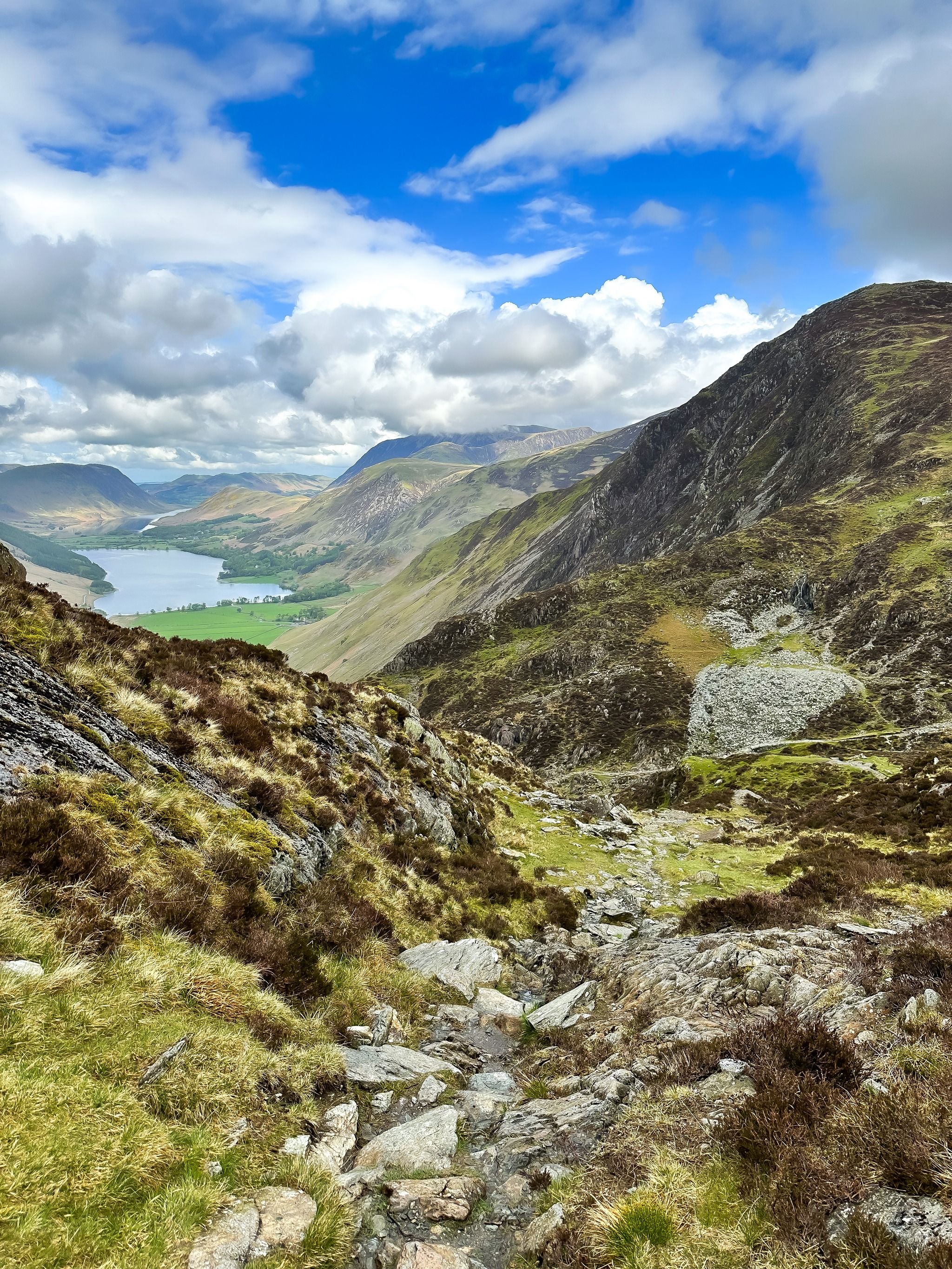 4 Sottobicchieri Buttermere Lake District Inghilterra | Sottobicchiere In Sughero 9,5 Cm