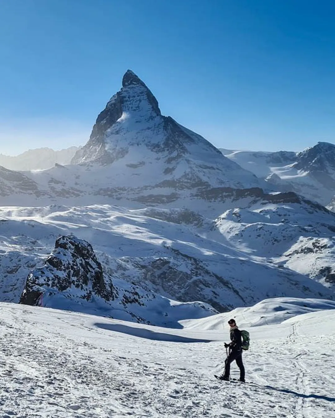 Zermatt Gornergrat Snowshoe Trail