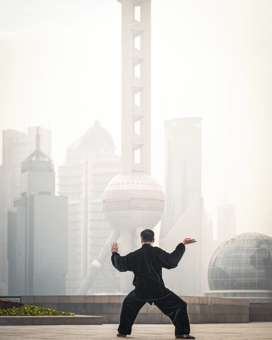 Sunrise view of the Bund