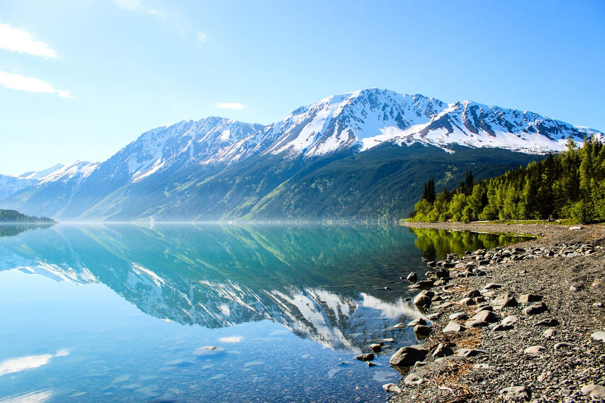 Kenai Lake Secret Camping