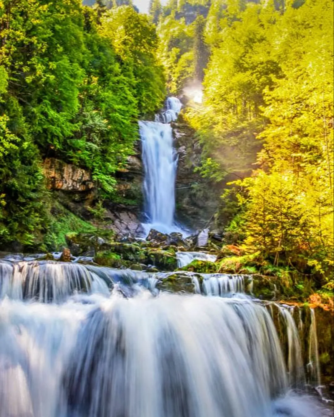 Giessbach Waterfalls