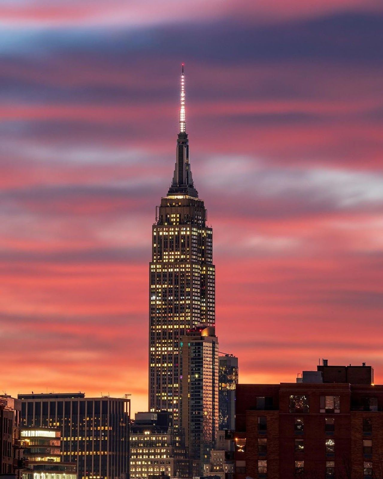 ベルナール・ビュッフェ,NEW YORK-Empire State Buildi