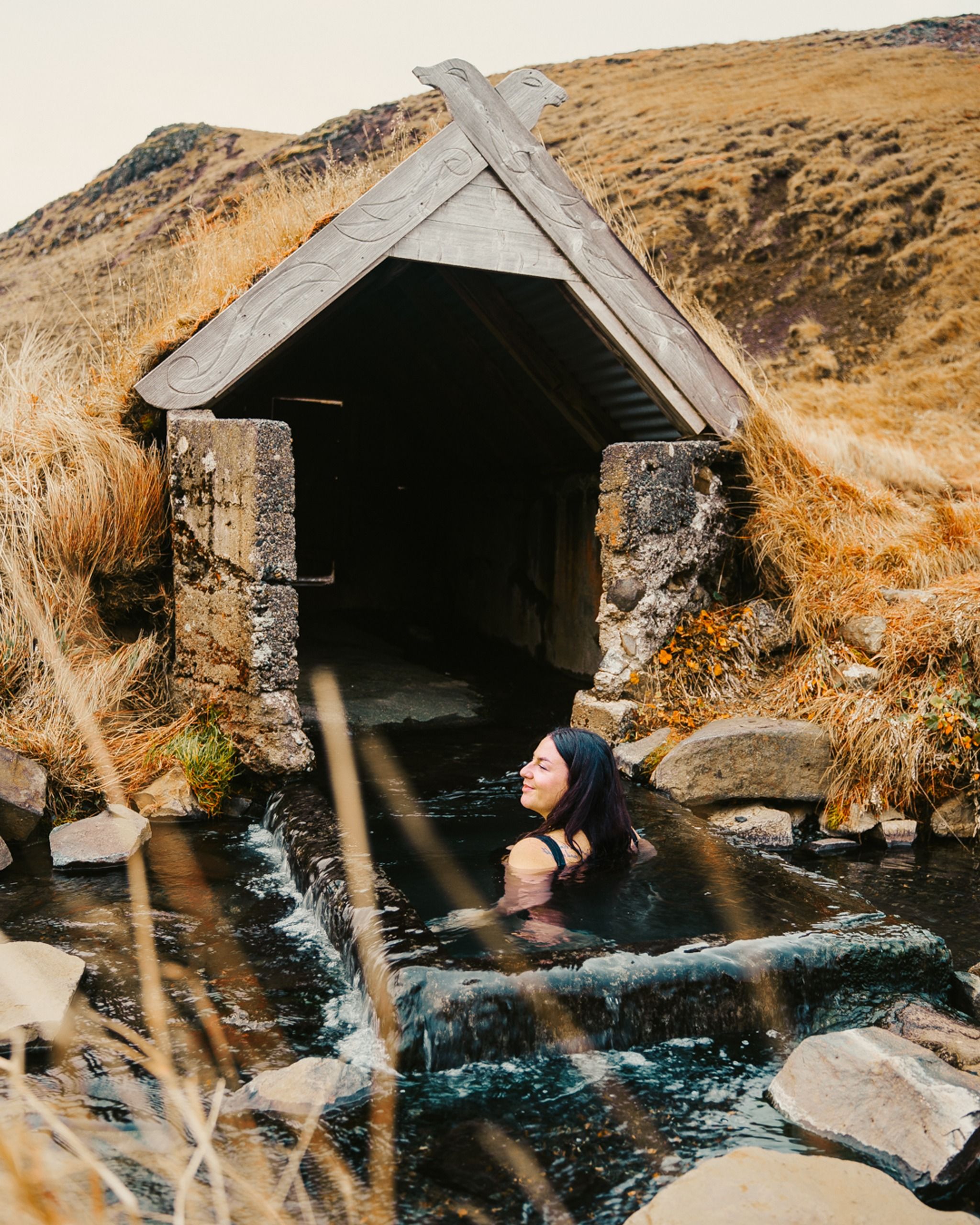 Hrunalaug Hot Spring