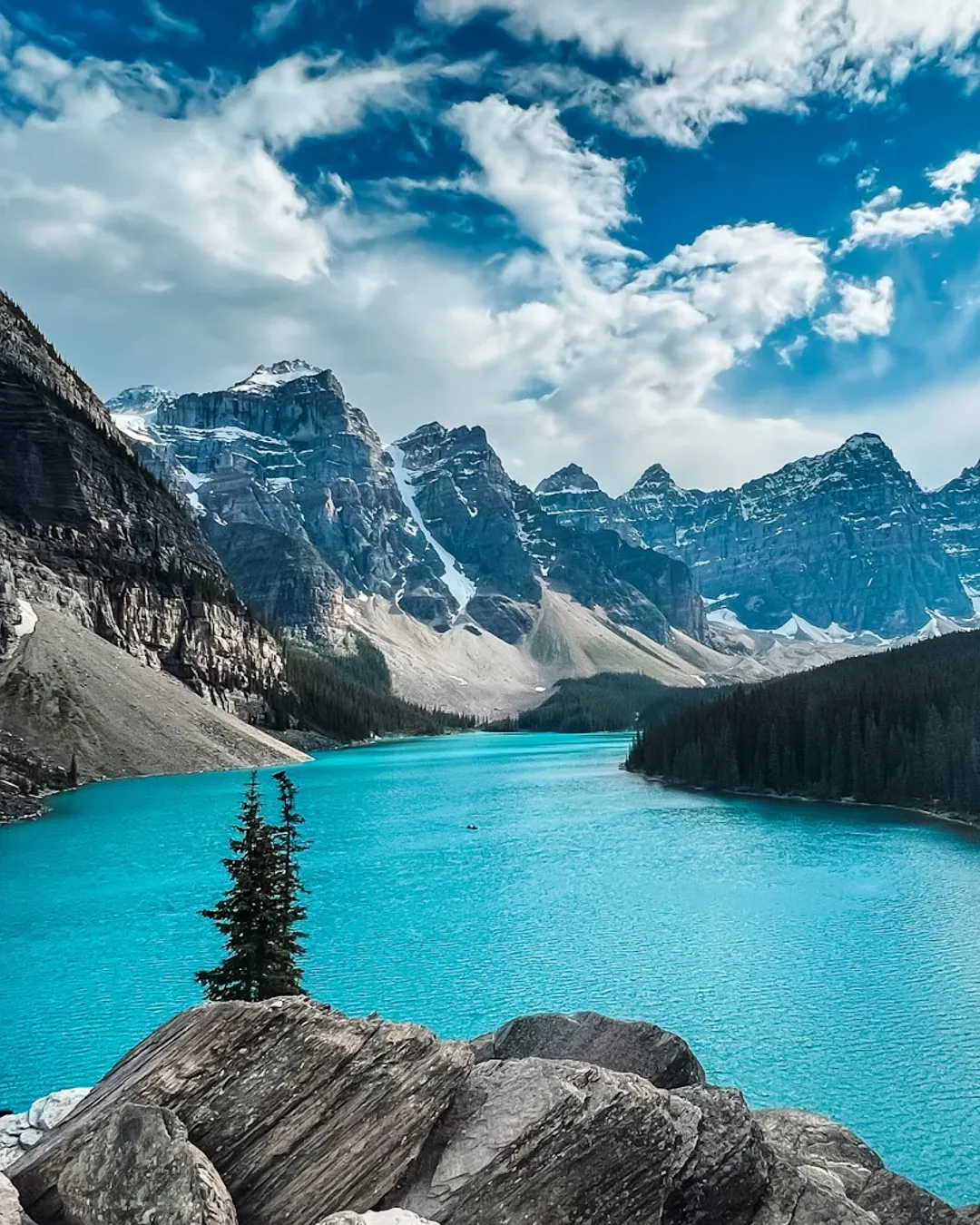 Moraine Lake Rockpile Trail