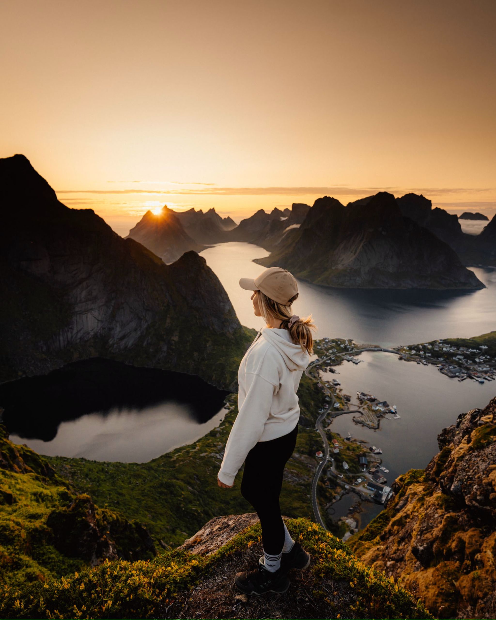 Sonnenuntergang Reinebringen / Sunset Reinebringen