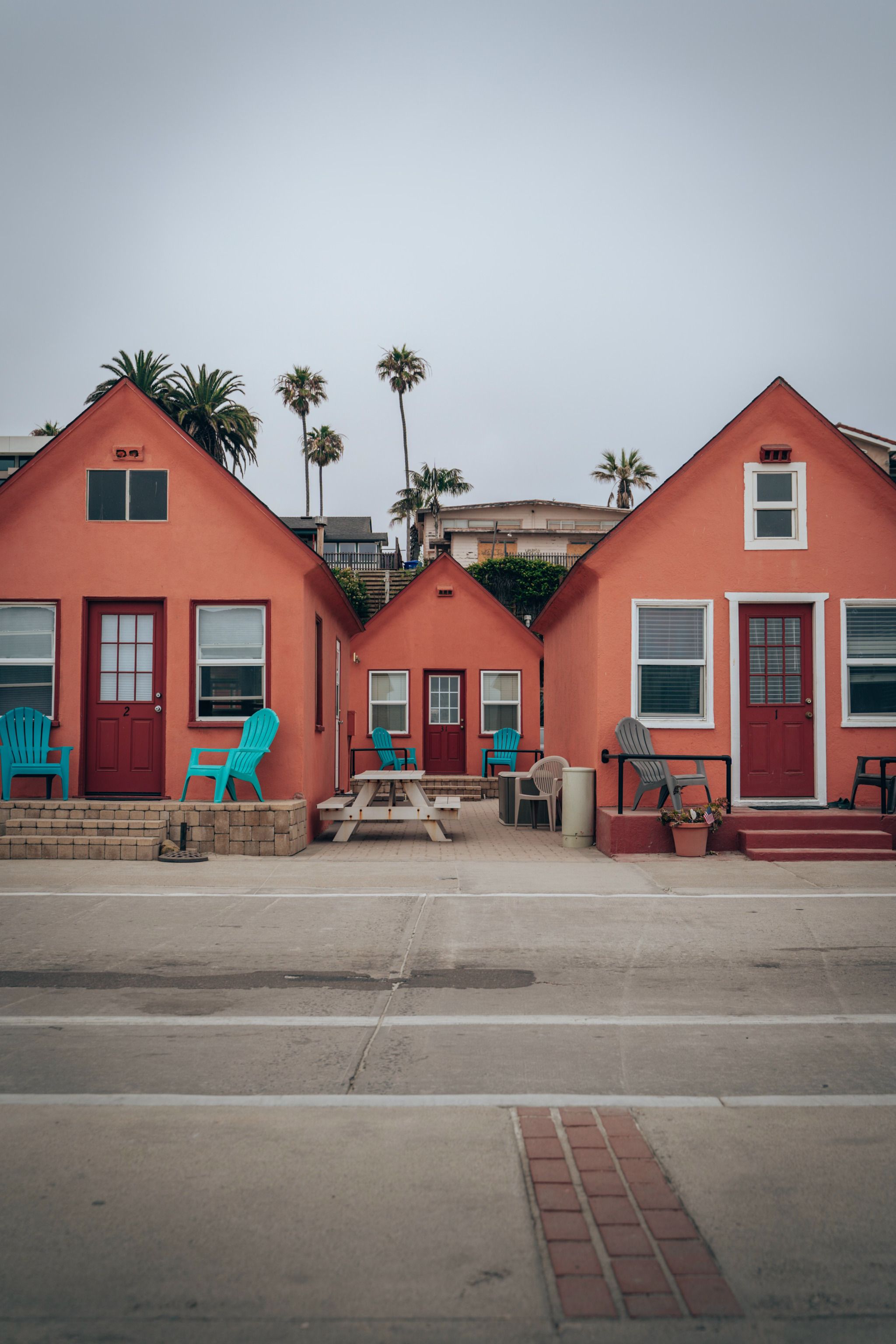Roberts Cottages along The Strand