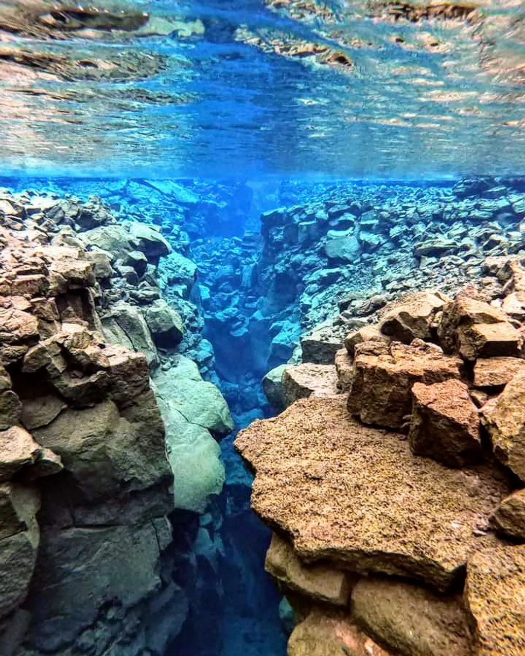 Silfra Snorkeling Pond