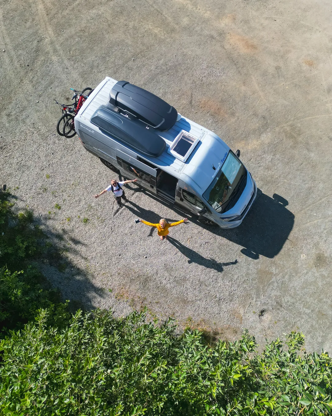 Harstad Sykkelpark,  Camper parking 