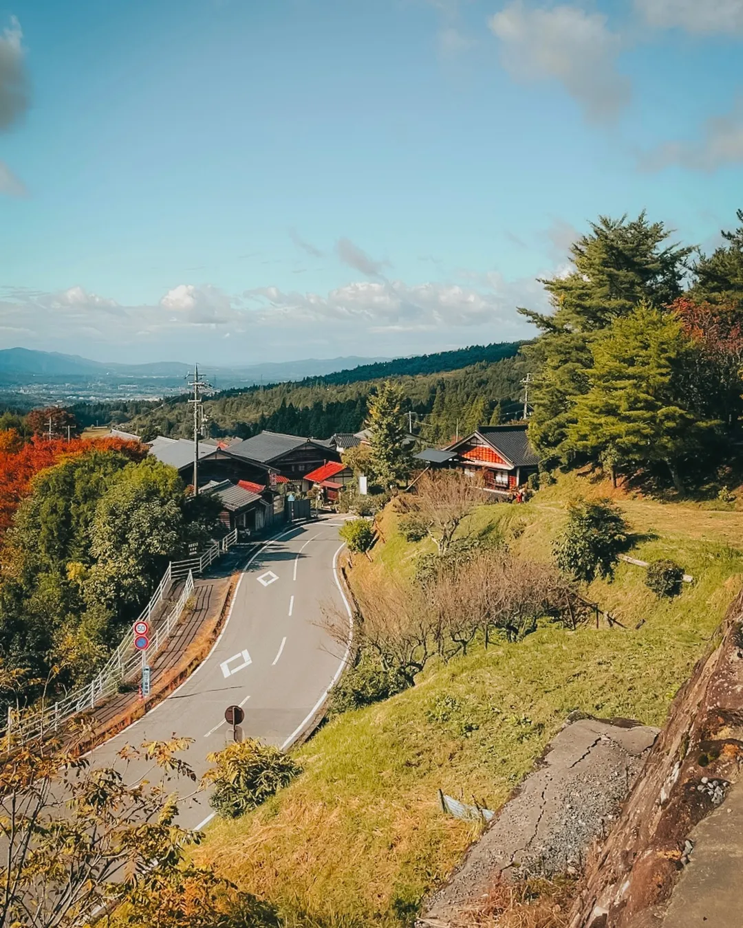 Magome-juku Lookout Pointpueblo samurai