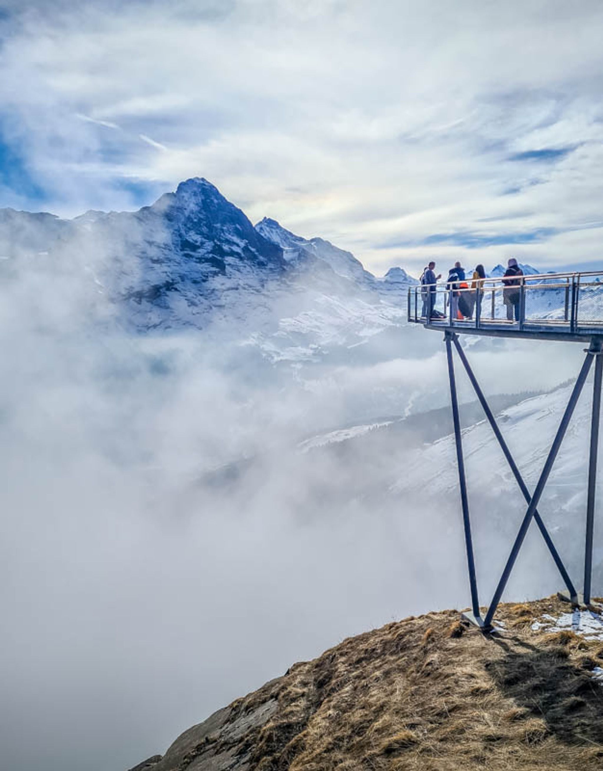 Grindelwald First cliff walk