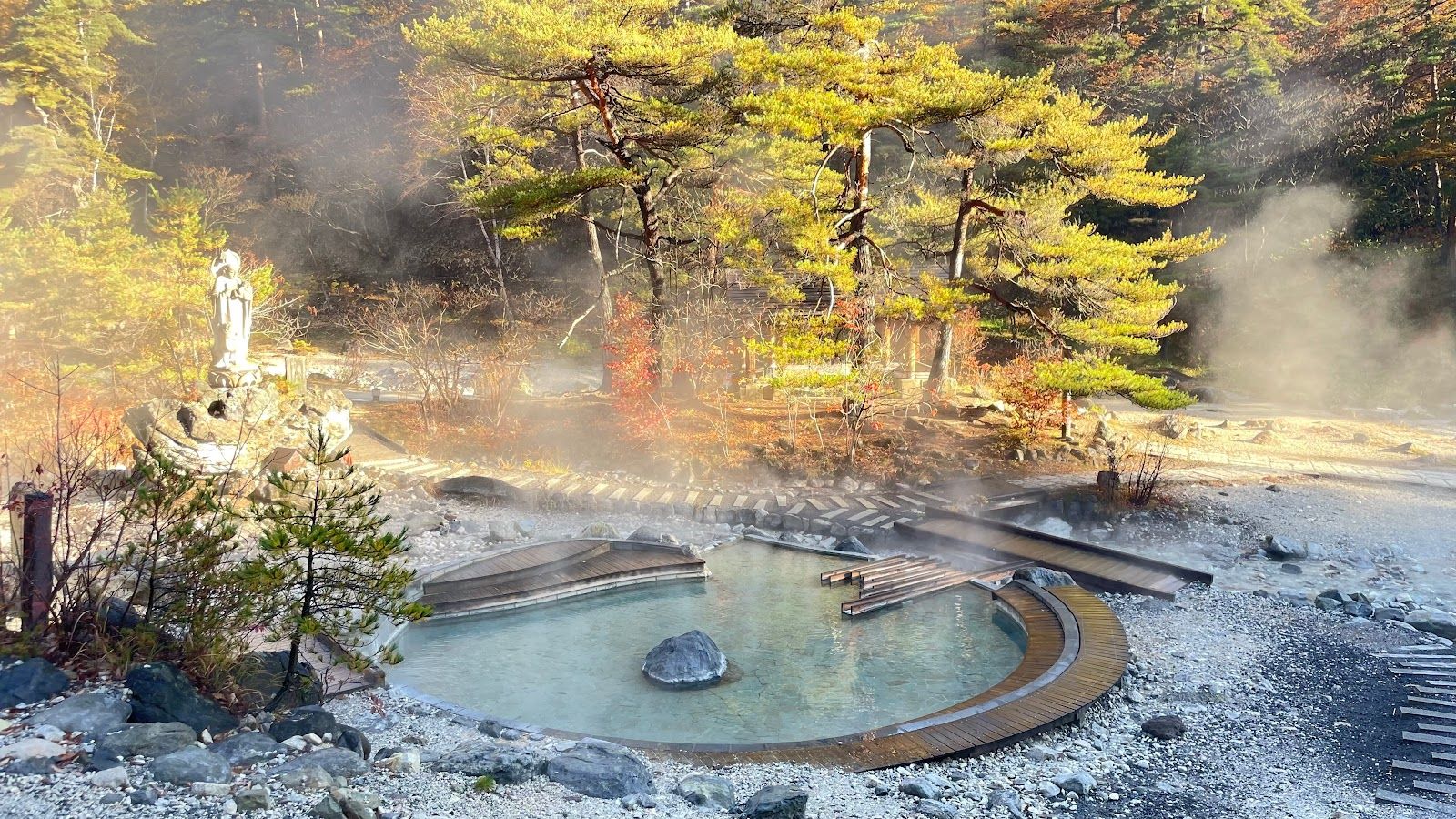 West Riverside open-air bath - Rural Travels, Japan - Rexby
