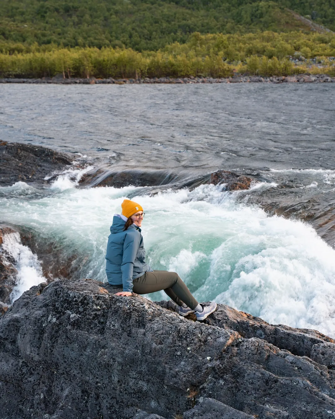 Stora Sjöfallet (Wasserfall)